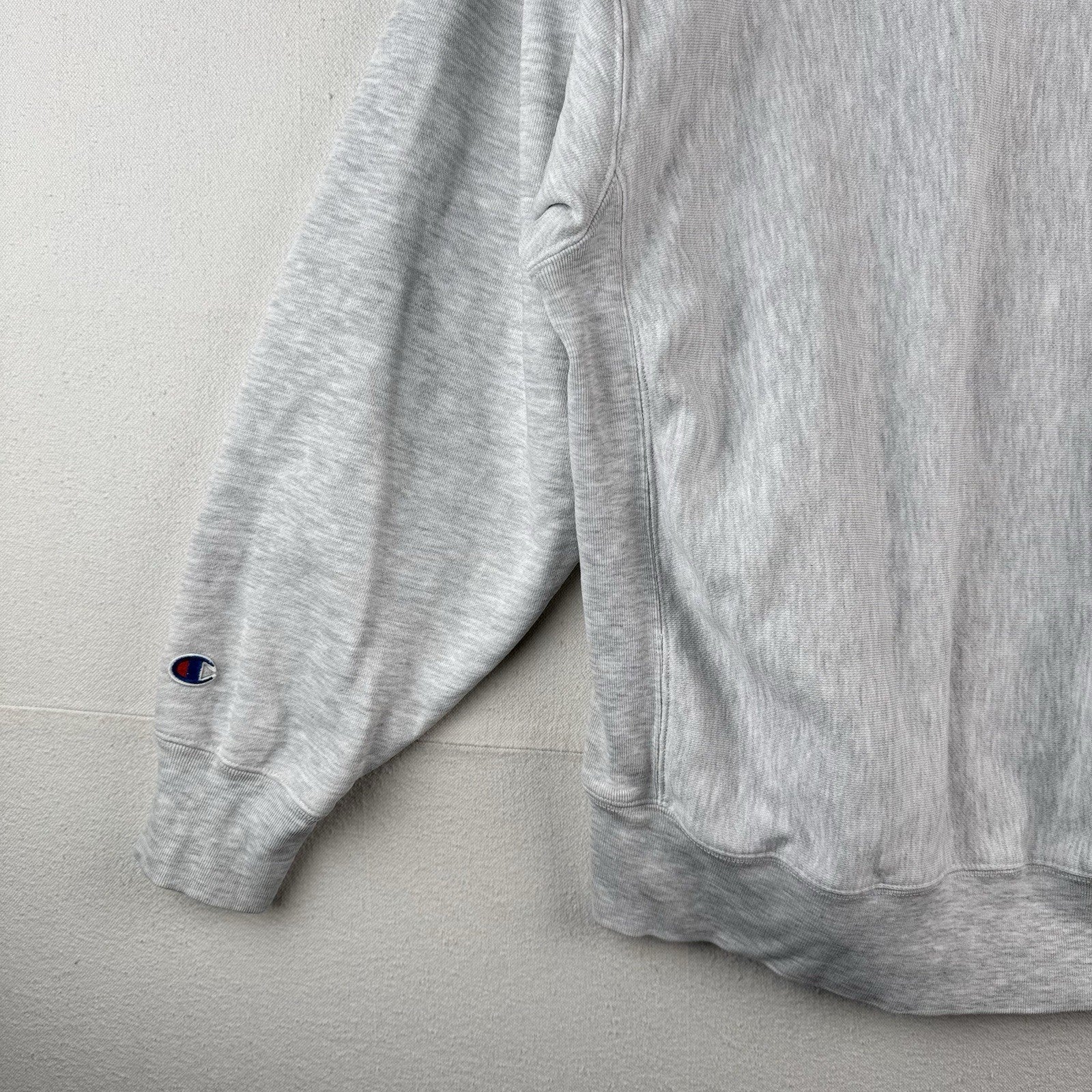 Vintage Champion Xavier Reverse Weave Crewneck Gray Sweatshirt Unisex Large