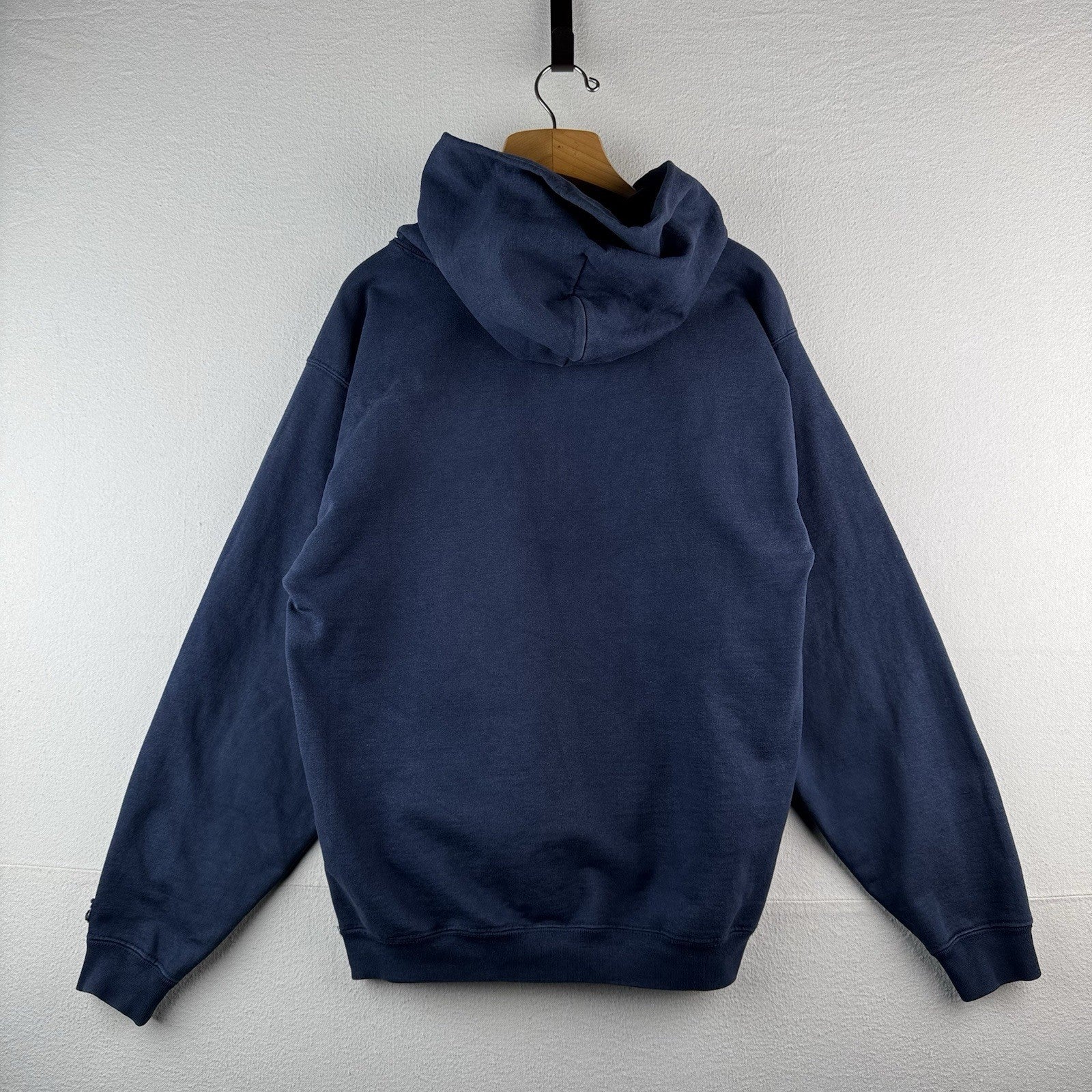 90s Vtg Coast Guard Reverse Weave Hoodie Sweatshirt Cotton Exchange Made USA - M