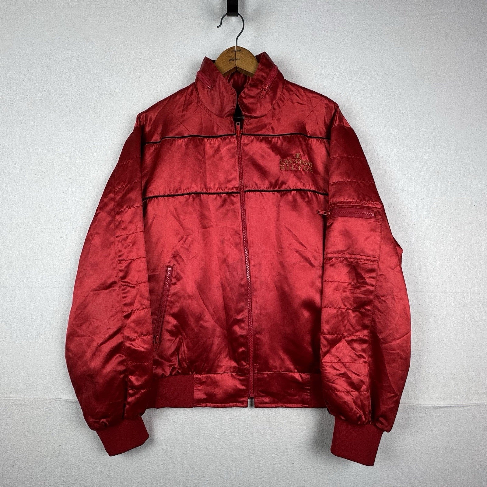 Mike Tyson 1986 Berbick Boxing Fight Jacket Large Vintage Rare Paul *read notes