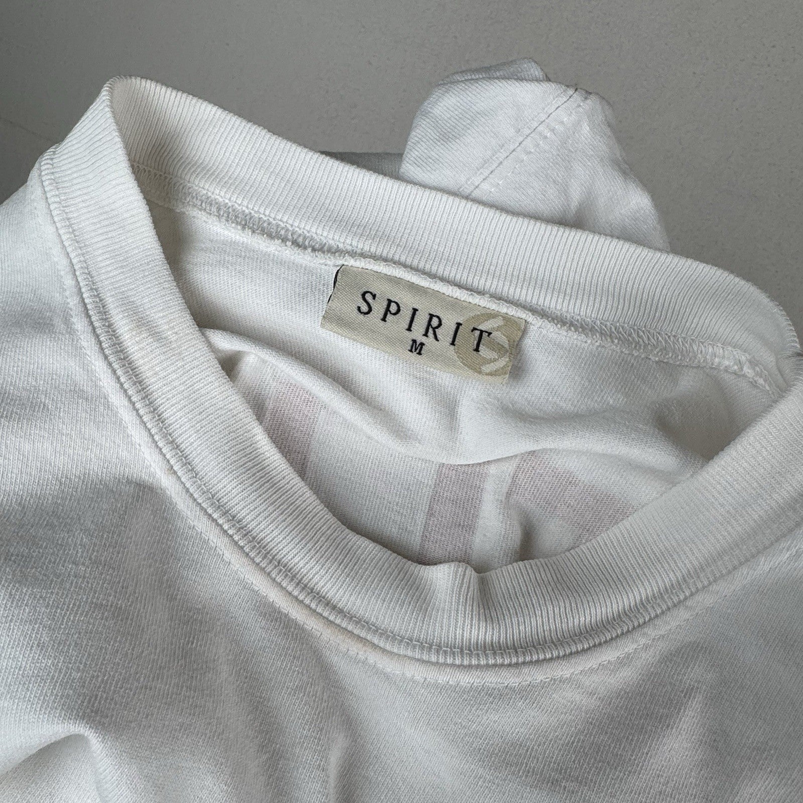 Nantucket Spirit Jersey Shirt Women’s Medium White Long Sleeve Cape Cod Made USA