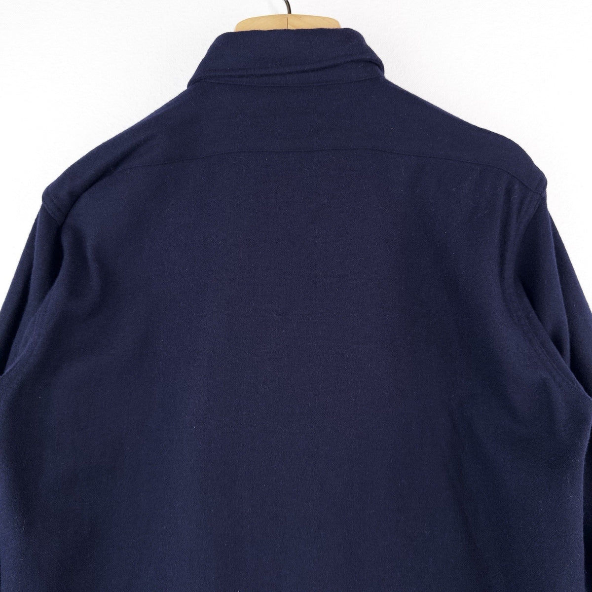 50’s Vintage Military Wool Navy Blue Shirt Elbeco Regulation Men’s 15.5 Large