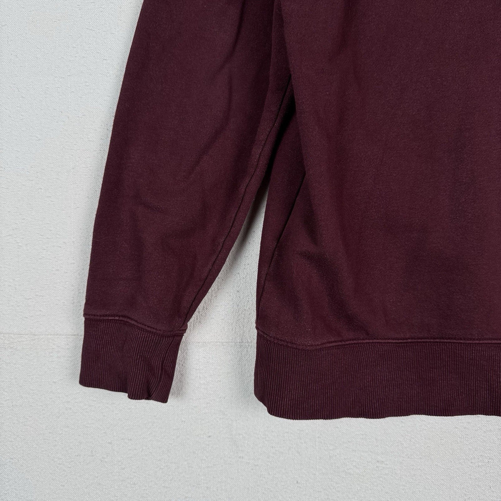 Vans Men's "Off The Wall Original 1966" Hoodie Pullover Maroon Sweatshirt Small
