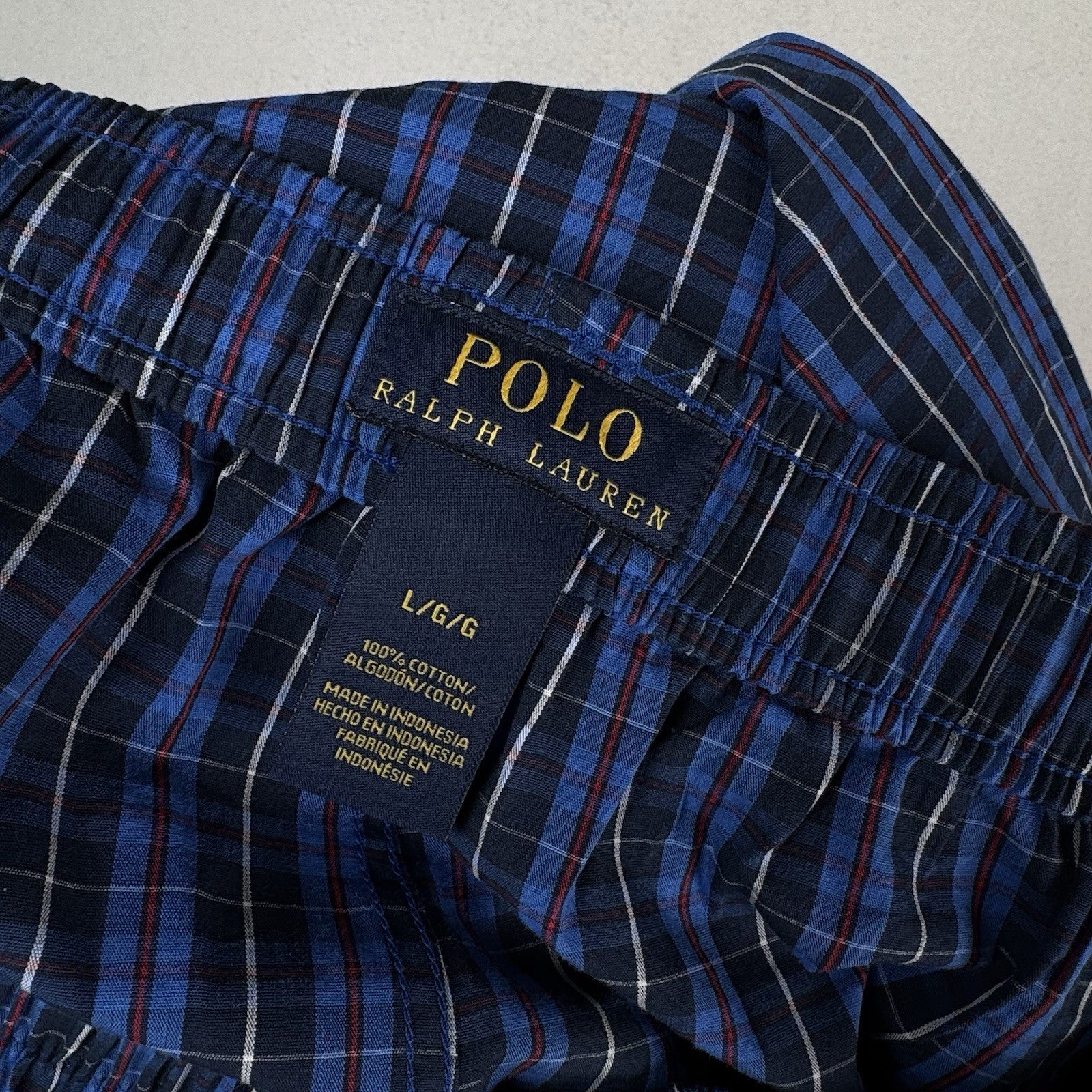Polo Ralph Lauren Men’s Harwich Plaid Pajama Pants Large