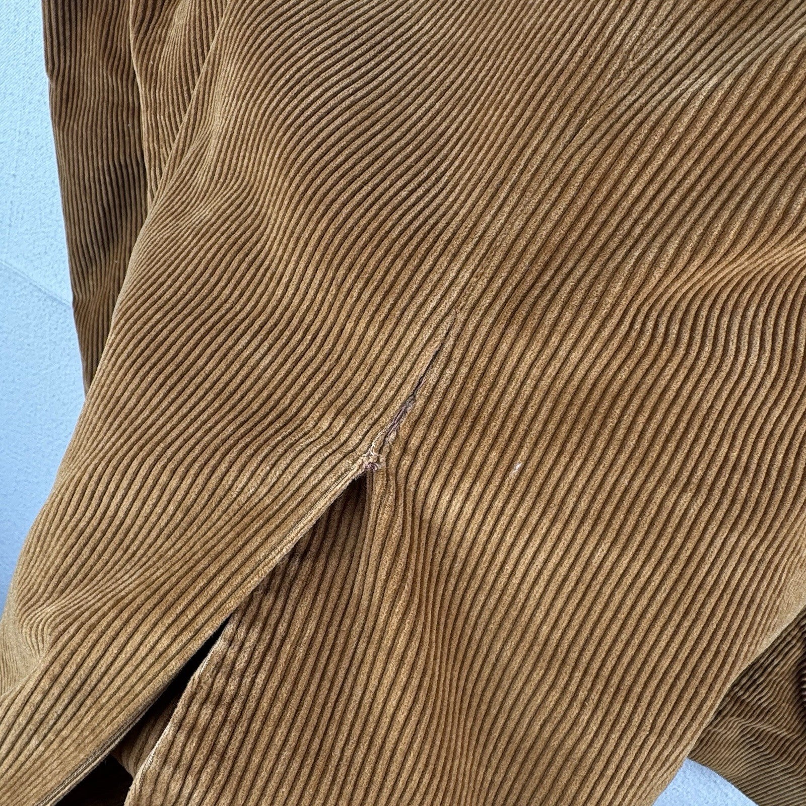 60's Sears The Men's Store 40R Tobacco Brown Corduroy 2-Button Blazer Sport Coat