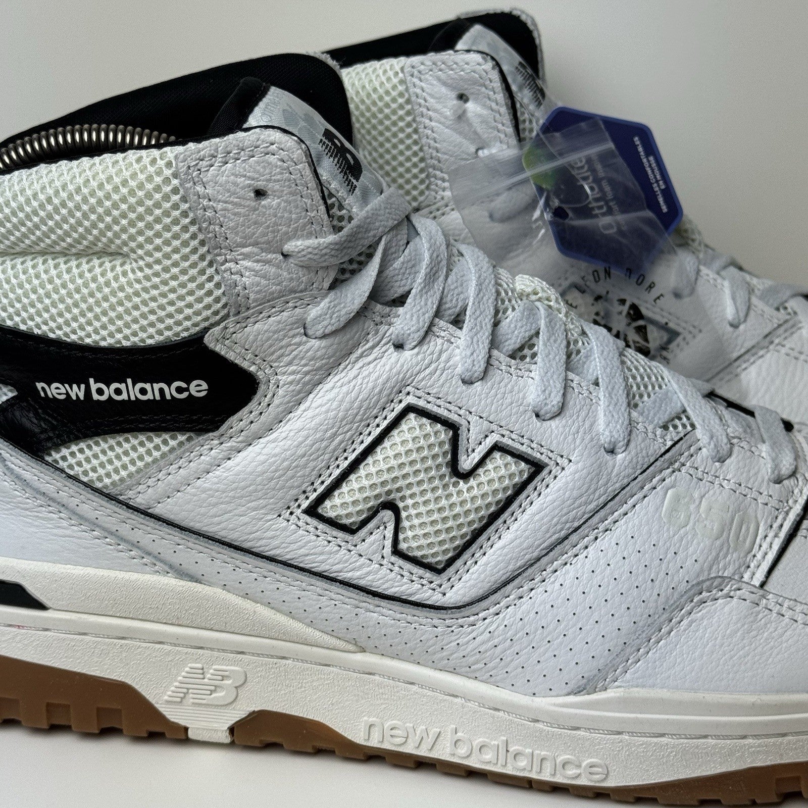 NWT New Balance Aimé Leon Dore x 650R White Black Gum Men’s 16