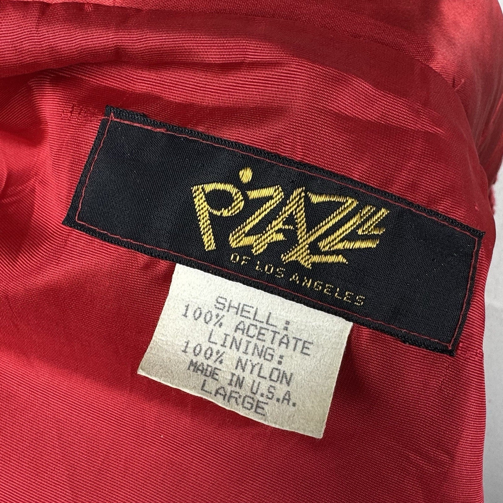 Mike Tyson 1986 Berbick Boxing Fight Jacket Large Vintage Rare Paul *read notes