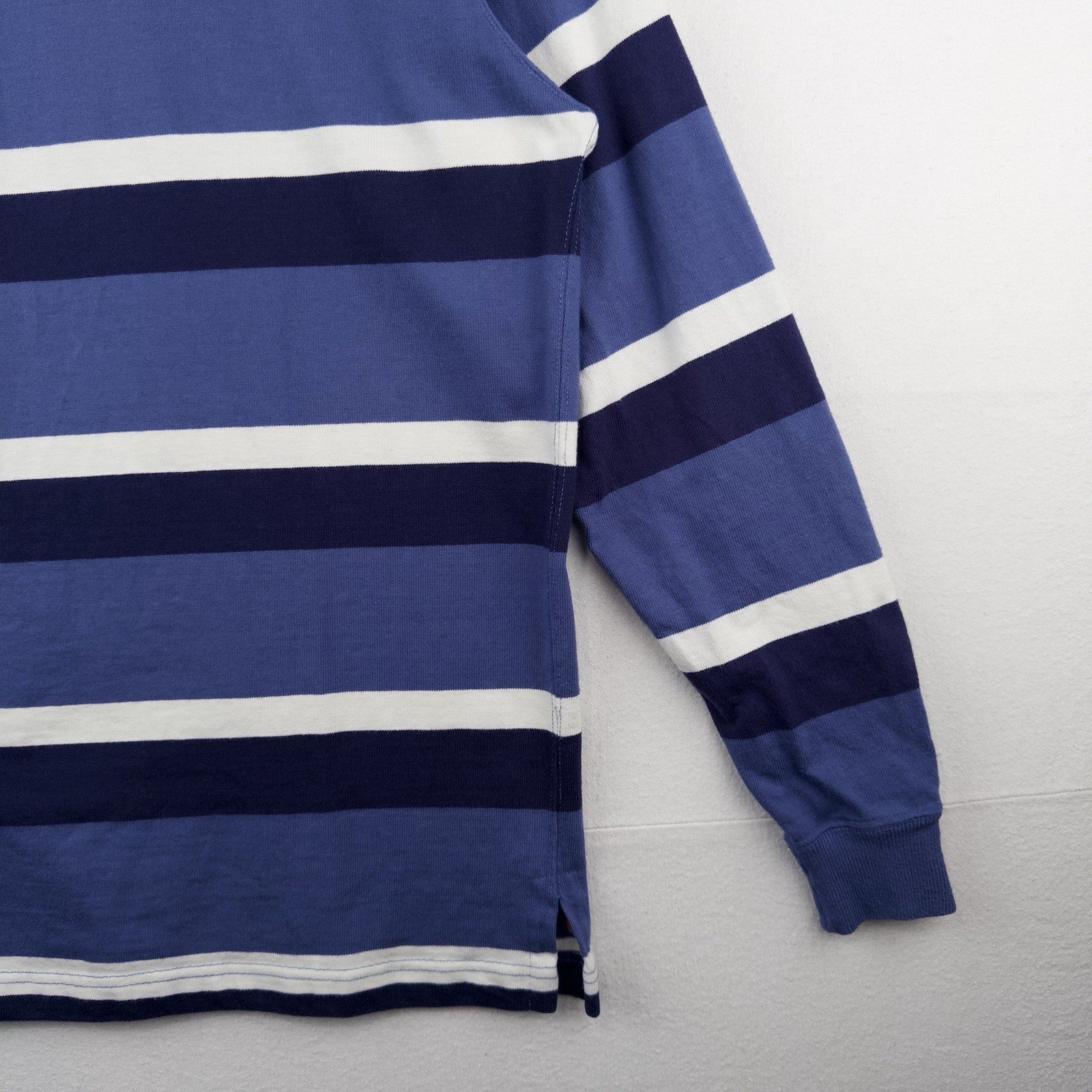 90’s Vtg Polo Ralph Lauren Men’s M Color Block Stripe Turtleneck Made In USA