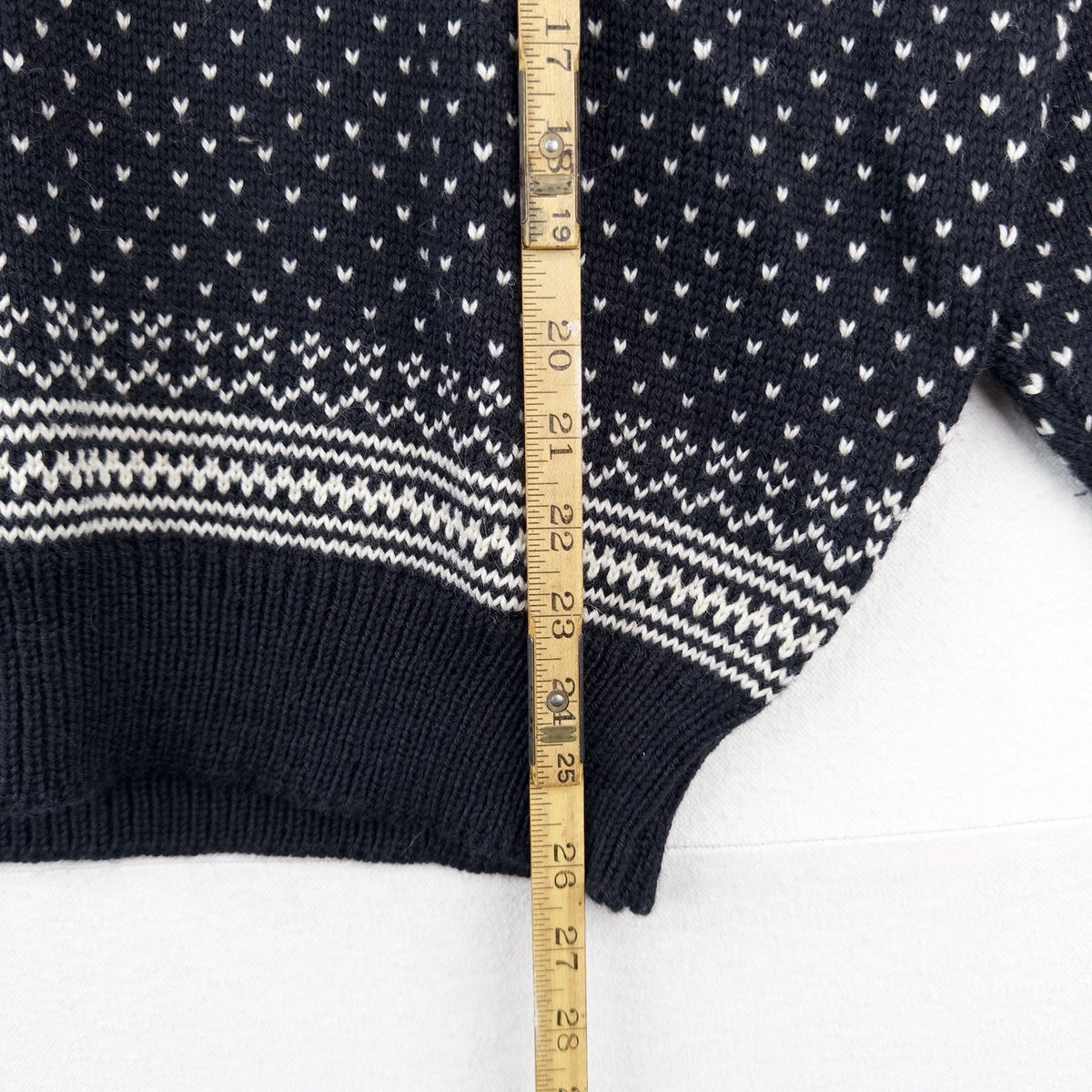 80’s Vtg Dale of Norway Pullover Sweater Men’s Large Fair Isle Wool Knit Black