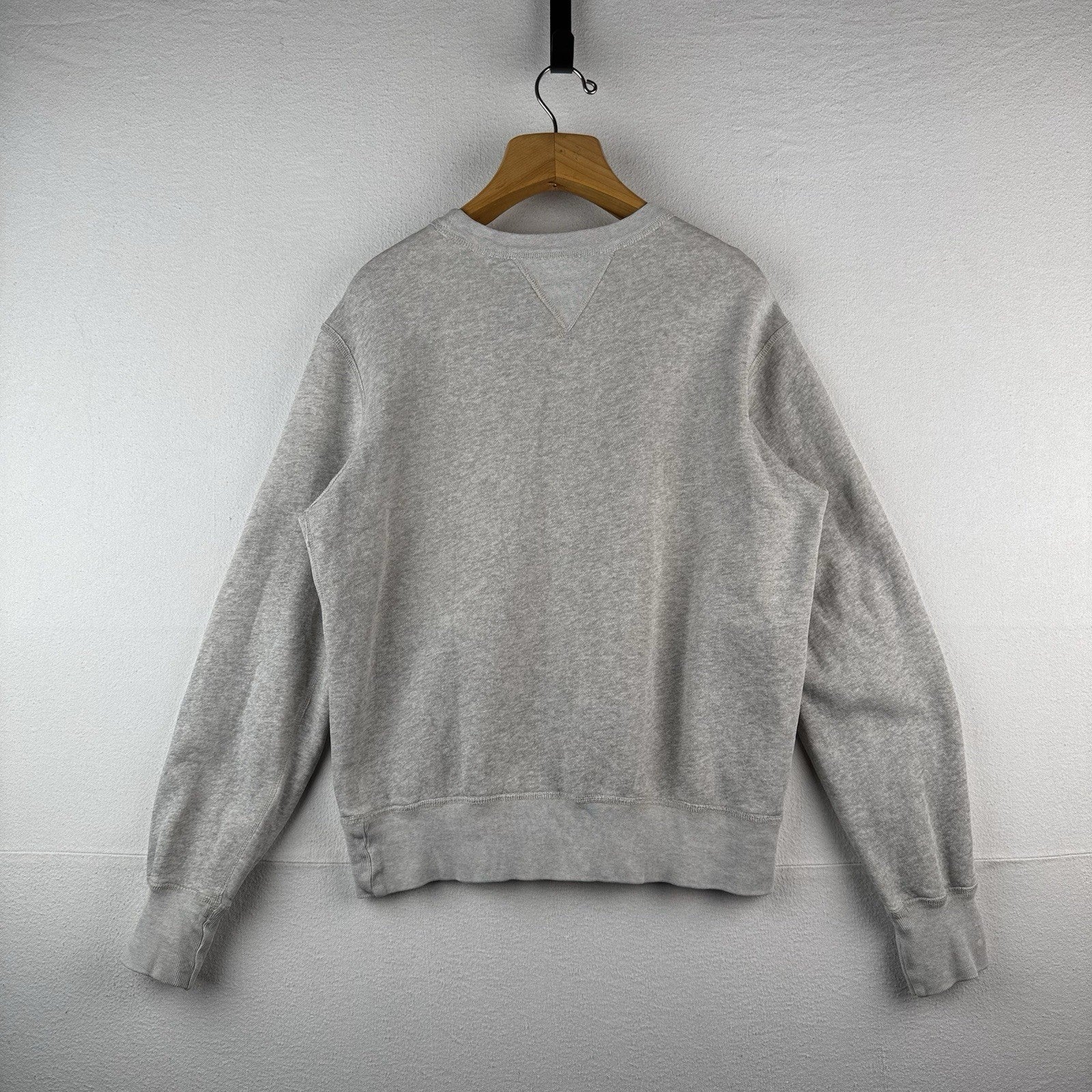 Polo Ralph Lauren Sweatshirt Men’s L Gray Polo NY Athletic Dept Fleece Crewneck