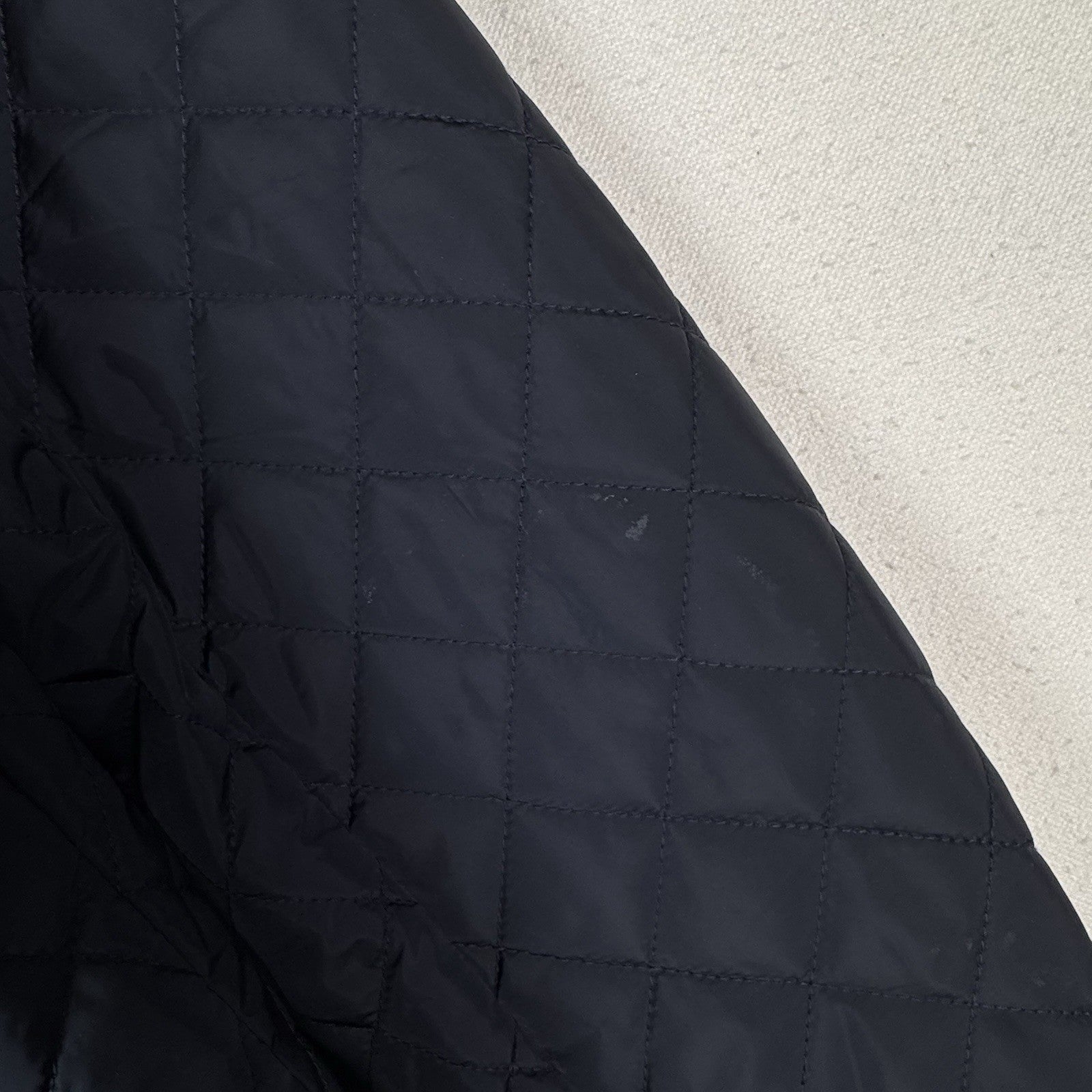 Lauren Ralph Lauren Women's Diamond Quilted Barn Jacket 2XL Black