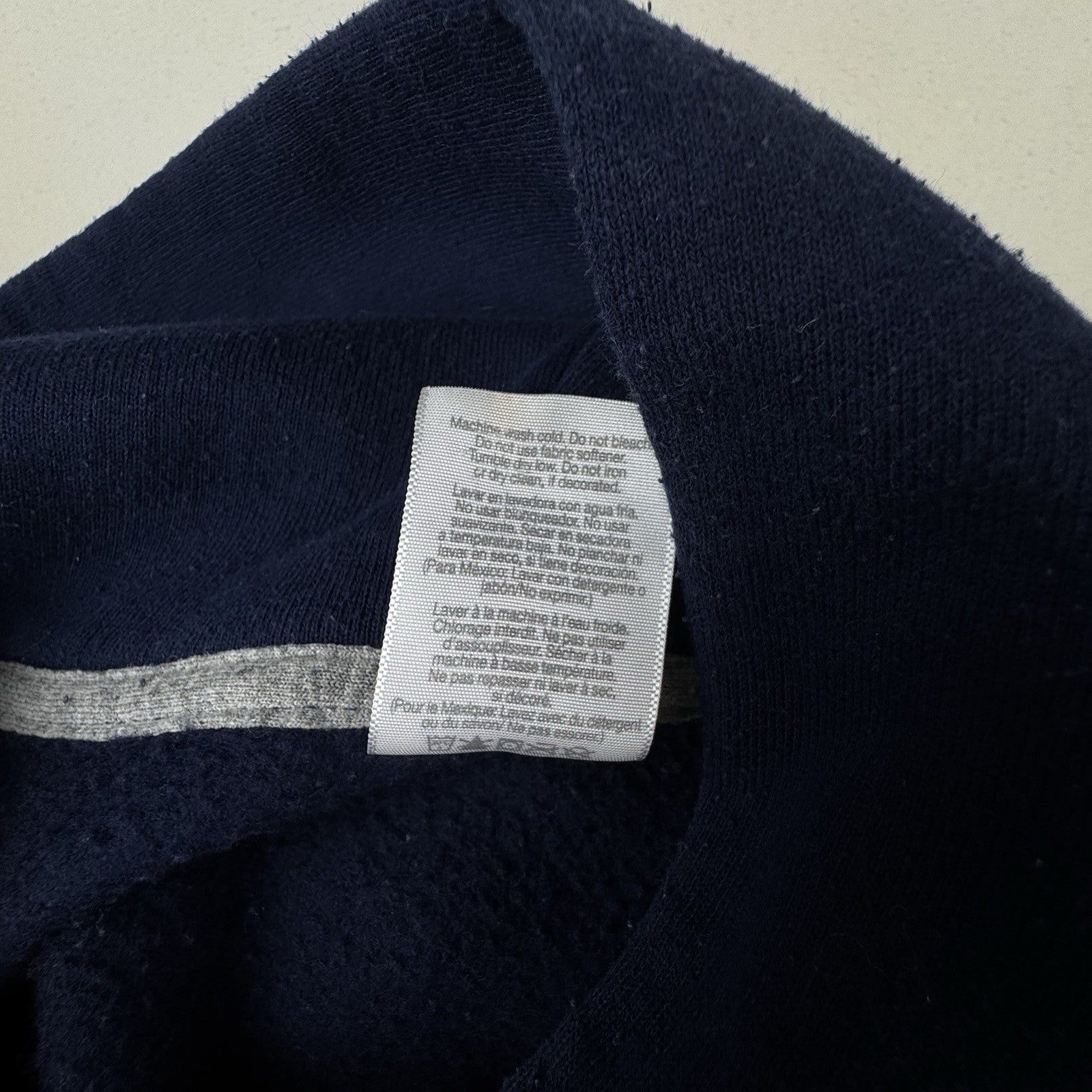 Vintage Russell Spelman College Hoodie Sweatshirt Youth XL (14-16) Blue HBCU