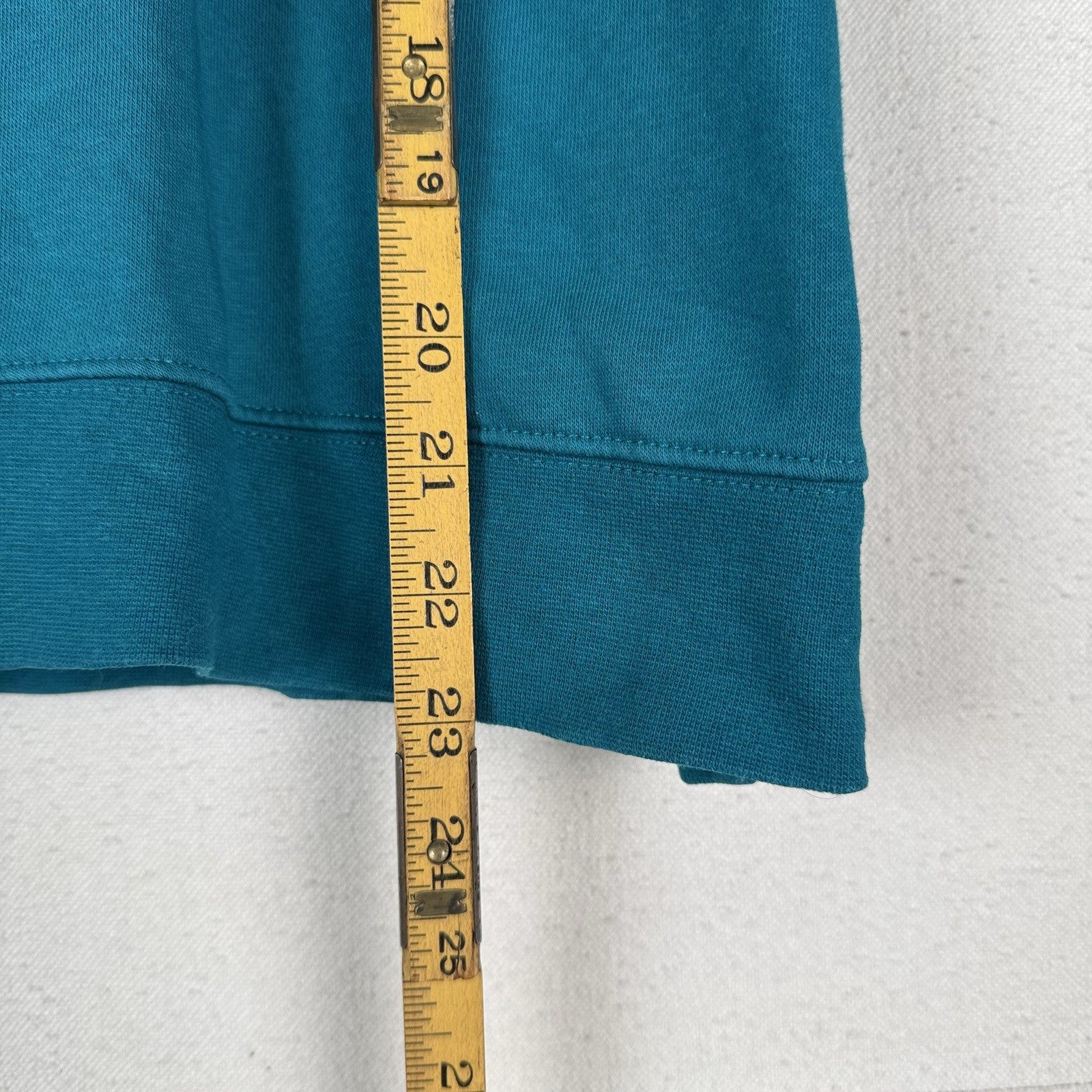 Nike Sweatshirt Youth Medium Teal Blue Sportswear Club Fleece Pullover