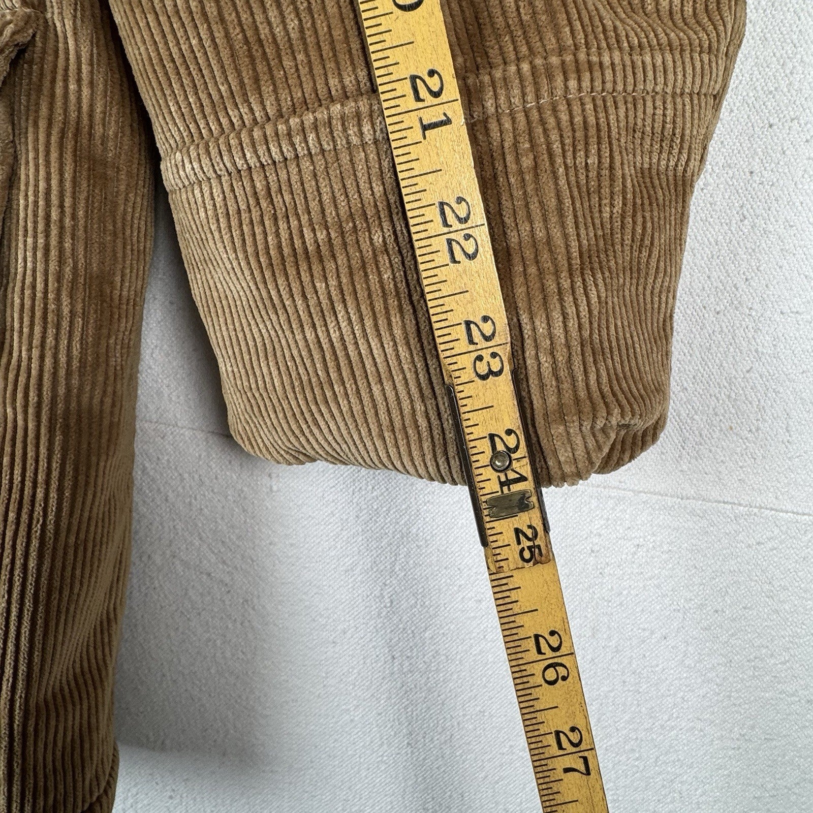60s Marshall Co Gamemaster Mens XL Pearl Snap Corduroy Field Barn Chore Coat USA