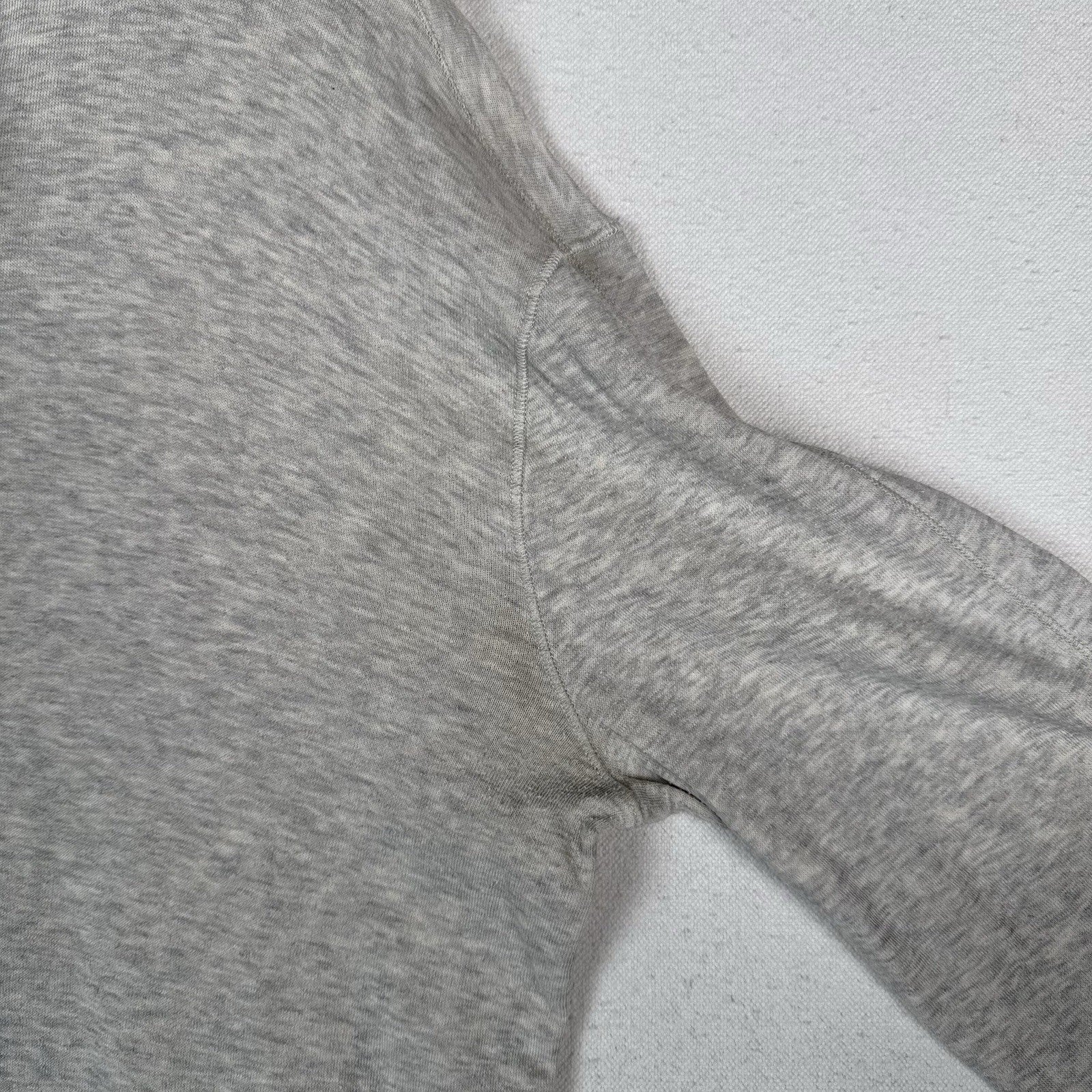 Vintage Polo Ralph Lauren Shirt Mens L Heather Gray Henley Long Sleeve Thermal