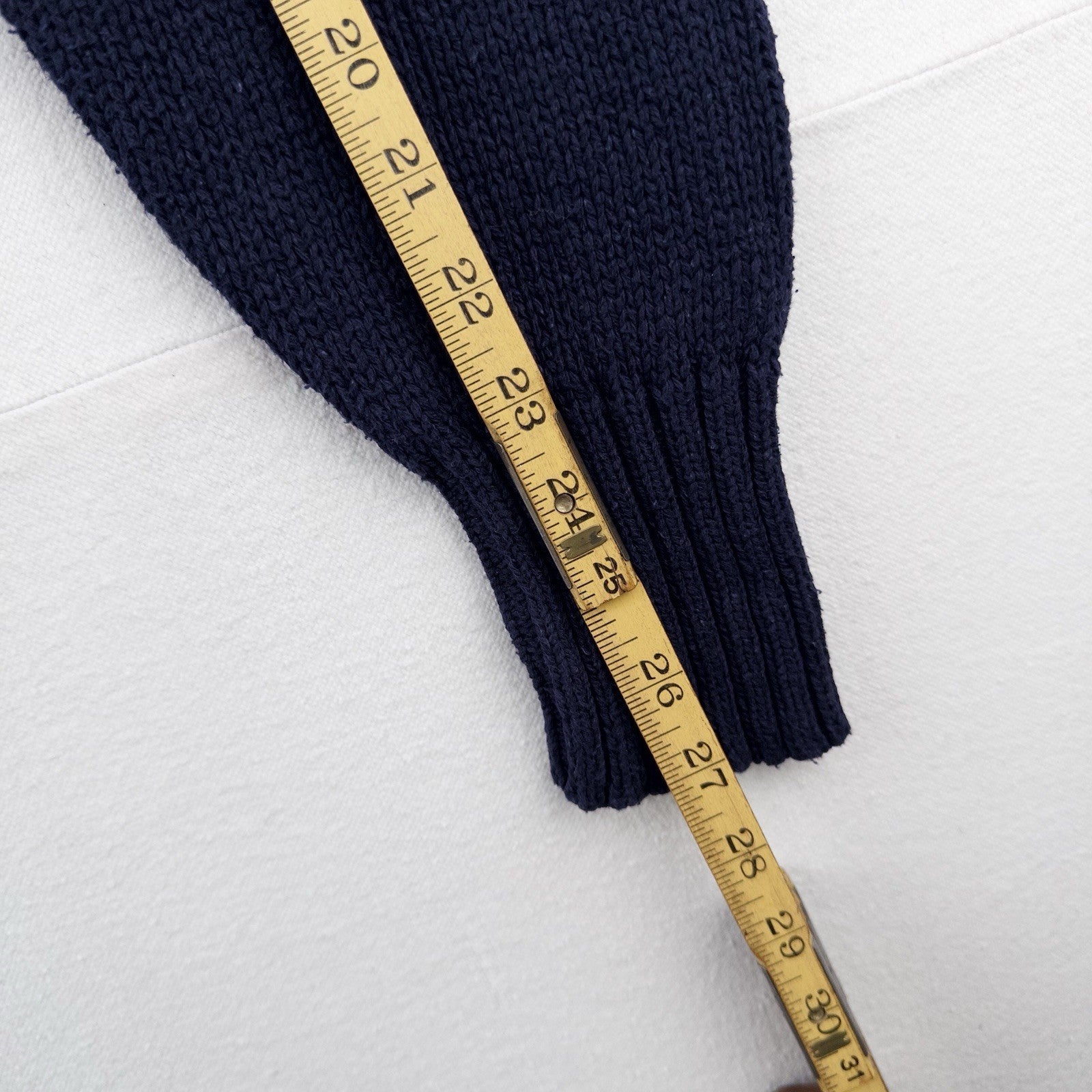 90's Vintage Polo Ralph Lauren Sweater Men's L Navy Blue Crewneck 100% Cotton
