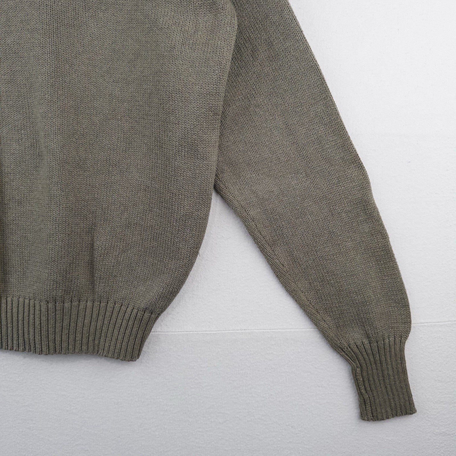 90’s Vtg Polo Ralph Lauren Men’s XL (105) V-Neck Cotton Knit Tan Sweater *Read