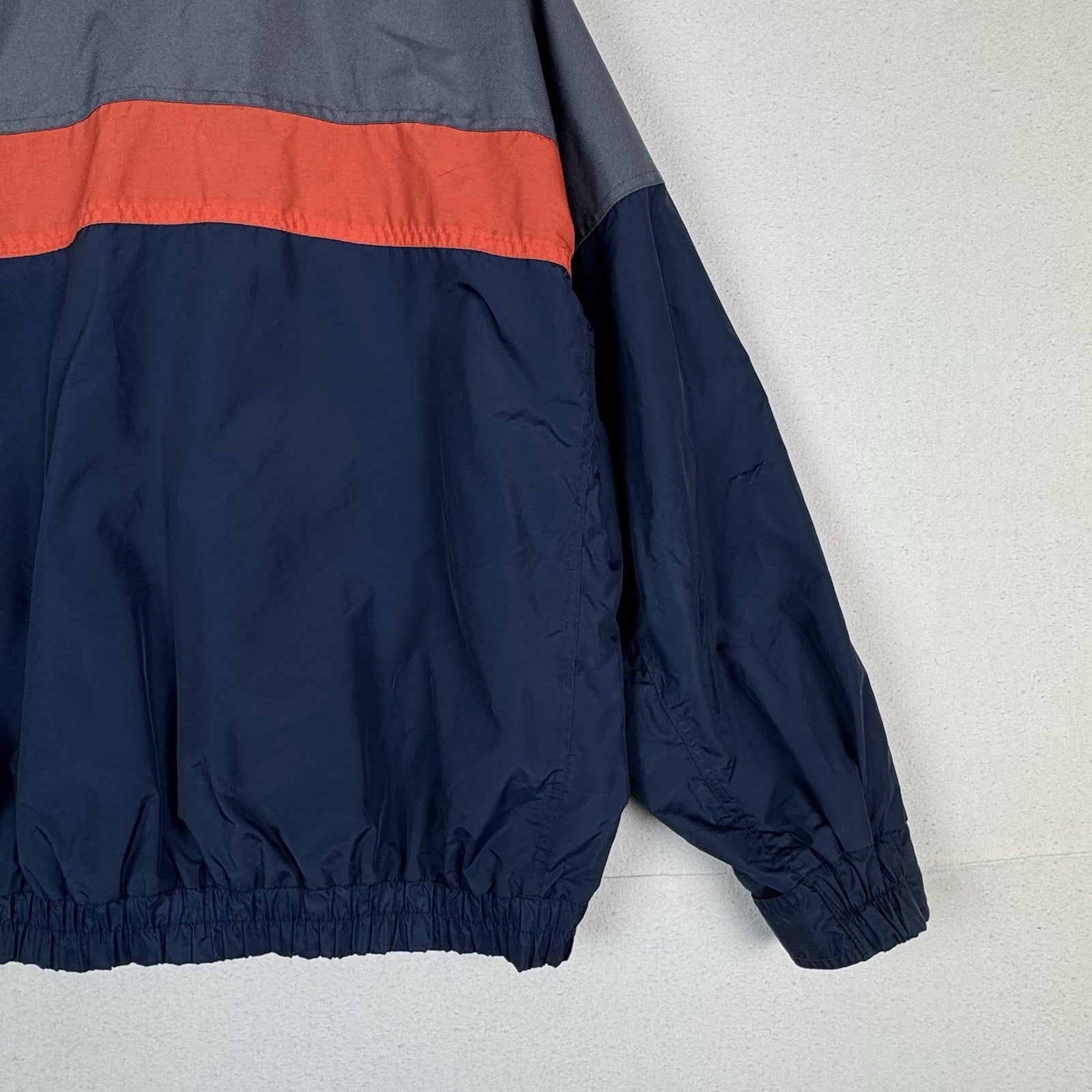 Vtg 90’s Columbia Bugaboo Jacket Men’s M Full Zip Blue Gray Orange *Shell Only