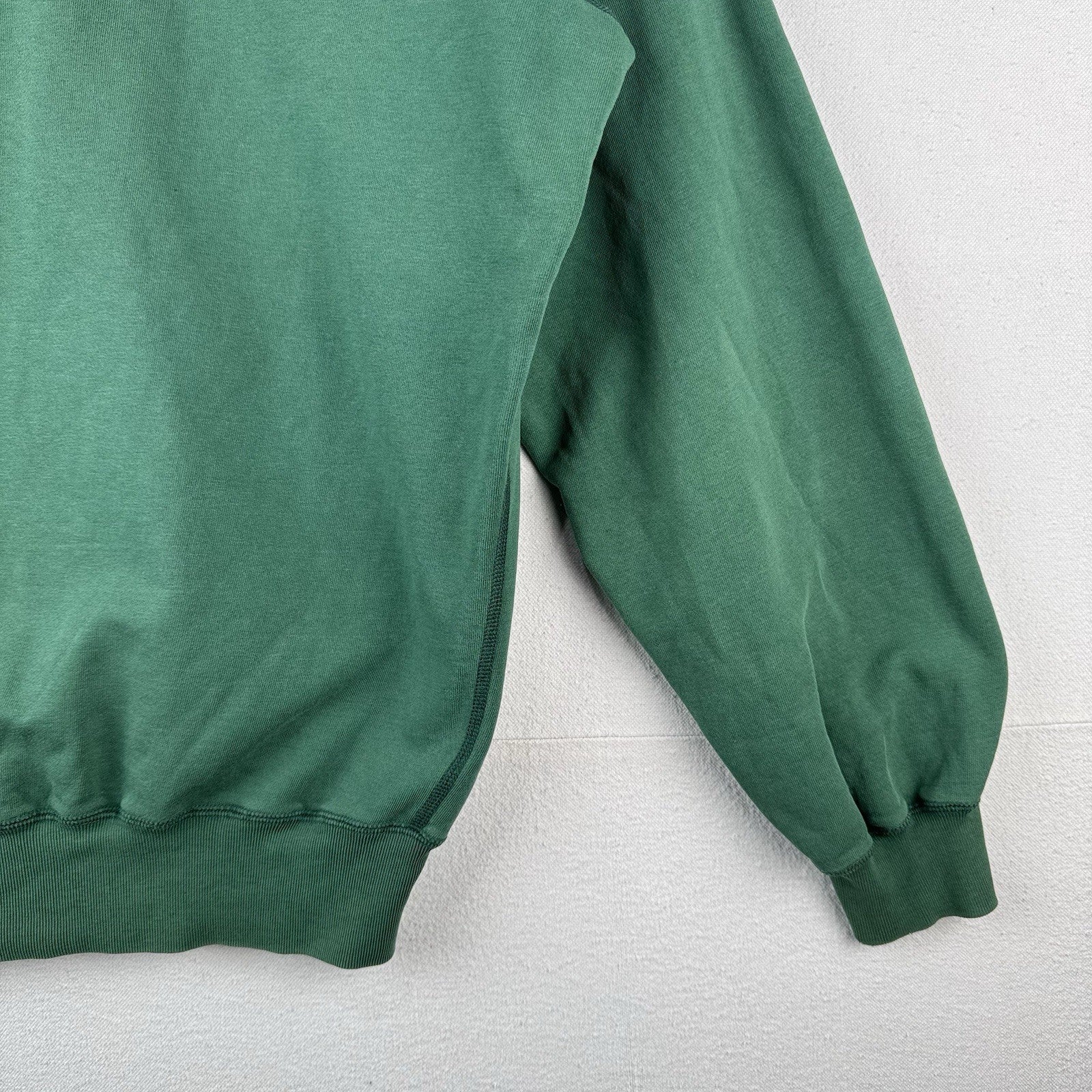 90’s Vtg Polo Ralph Lauren Crew Raglan Sweatshirt Men’s Large Green Sun-Faded