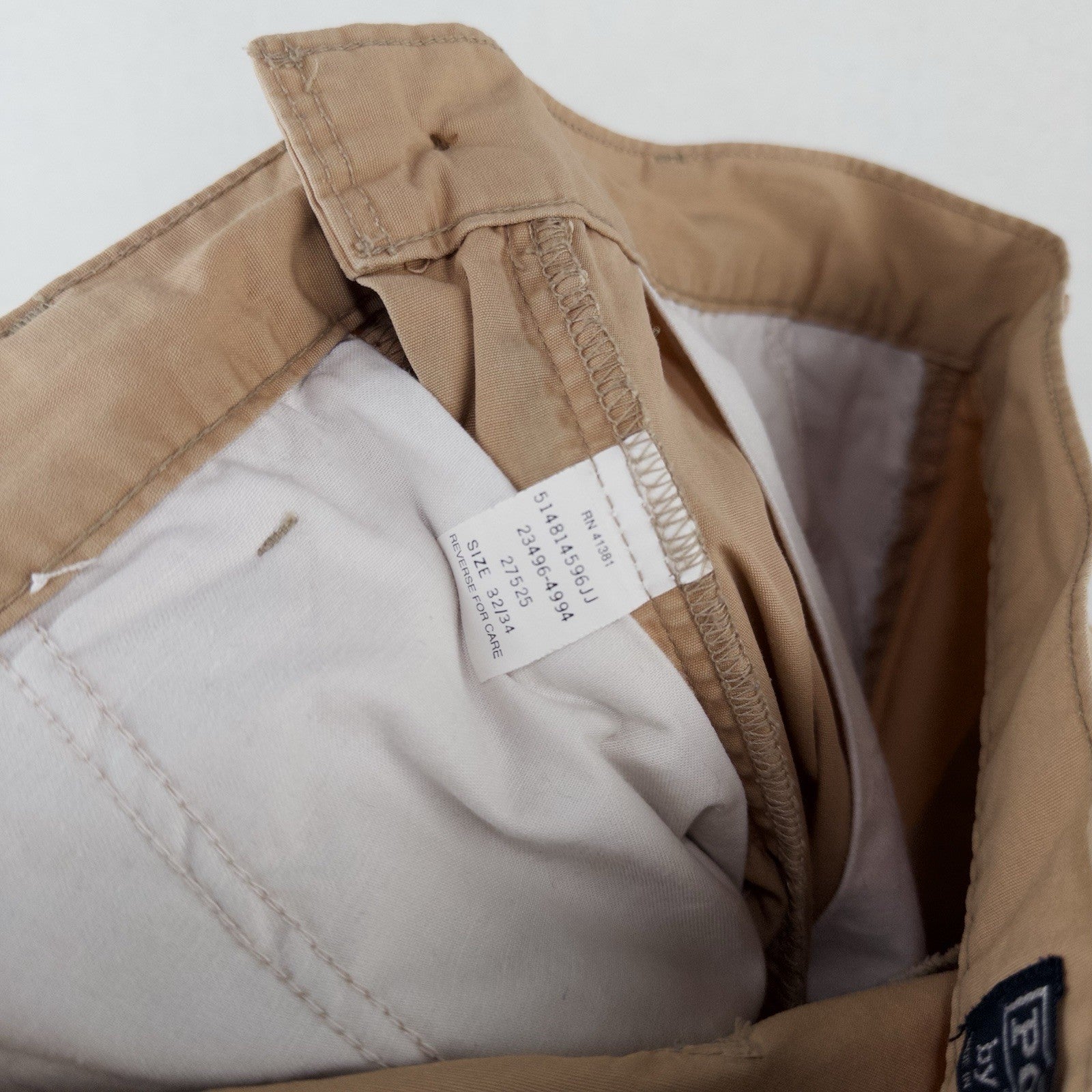 80’s Vtg Polo Ralph Lauren Lightweight Utility Chinos 32x34 (13” Rise) USA *Read
