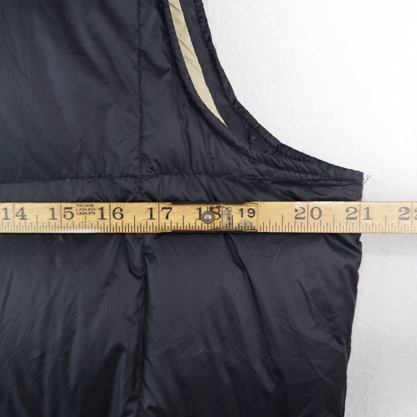 Vintage Abercrombie Fitch Mens M Puffer Vest Black 600 Fill Power Down