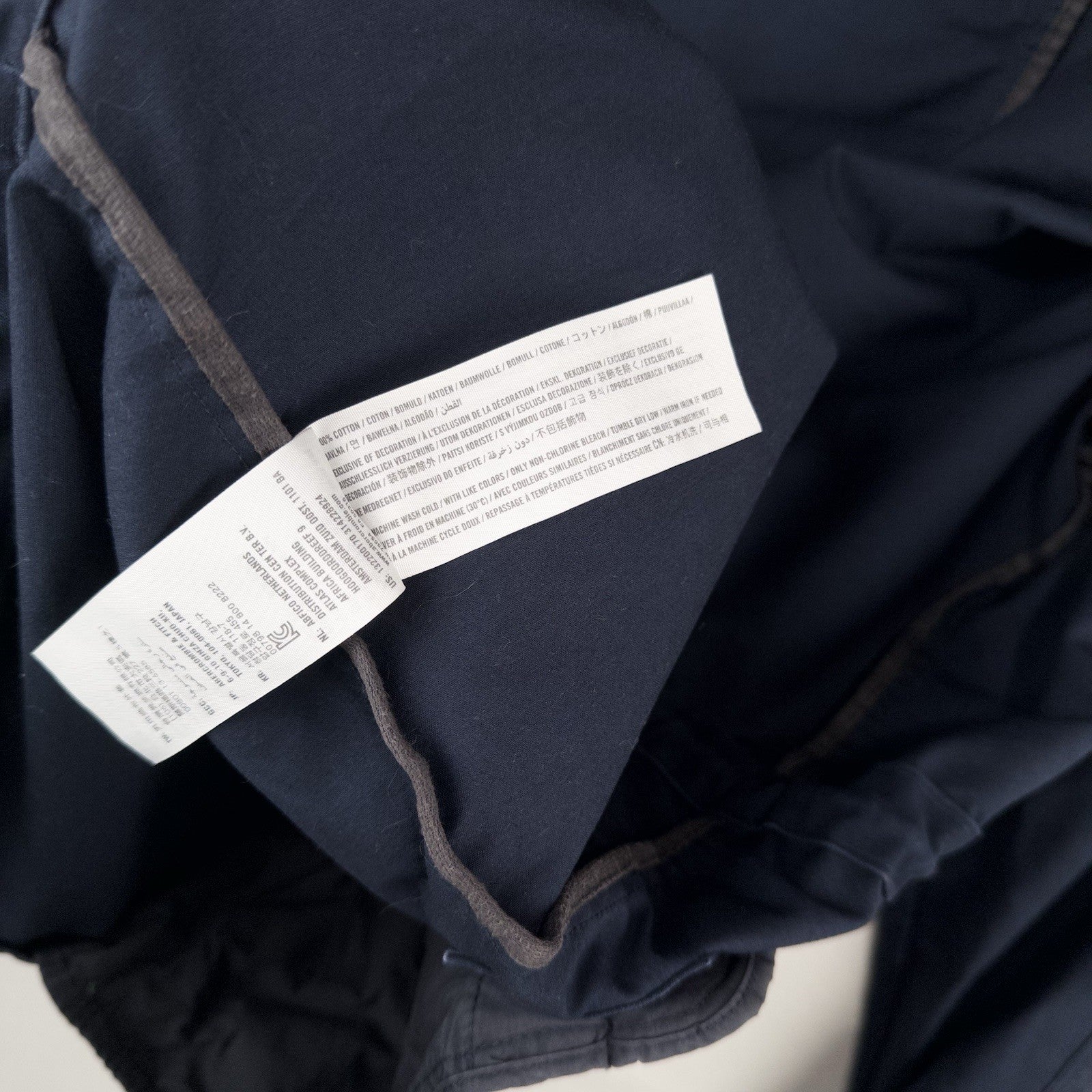 Vintage Abercrombie Fitch Hooded Utility Field Jacket Men’s M Blue Full Zip