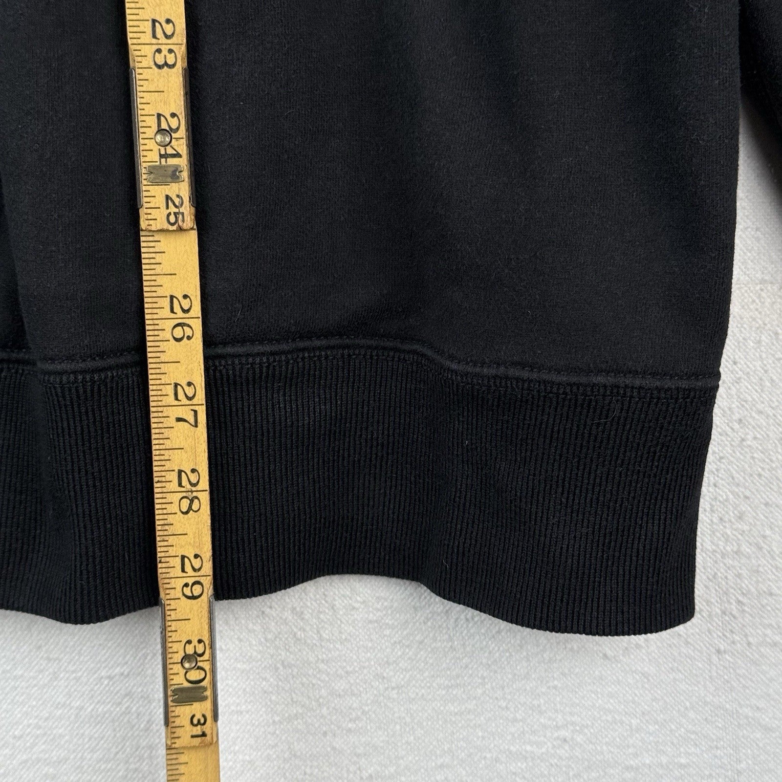 Vtg Polo Ralph Lauren Mens 2XL XXL Black Full-Zip Naval Supply Jacket Stow Hood