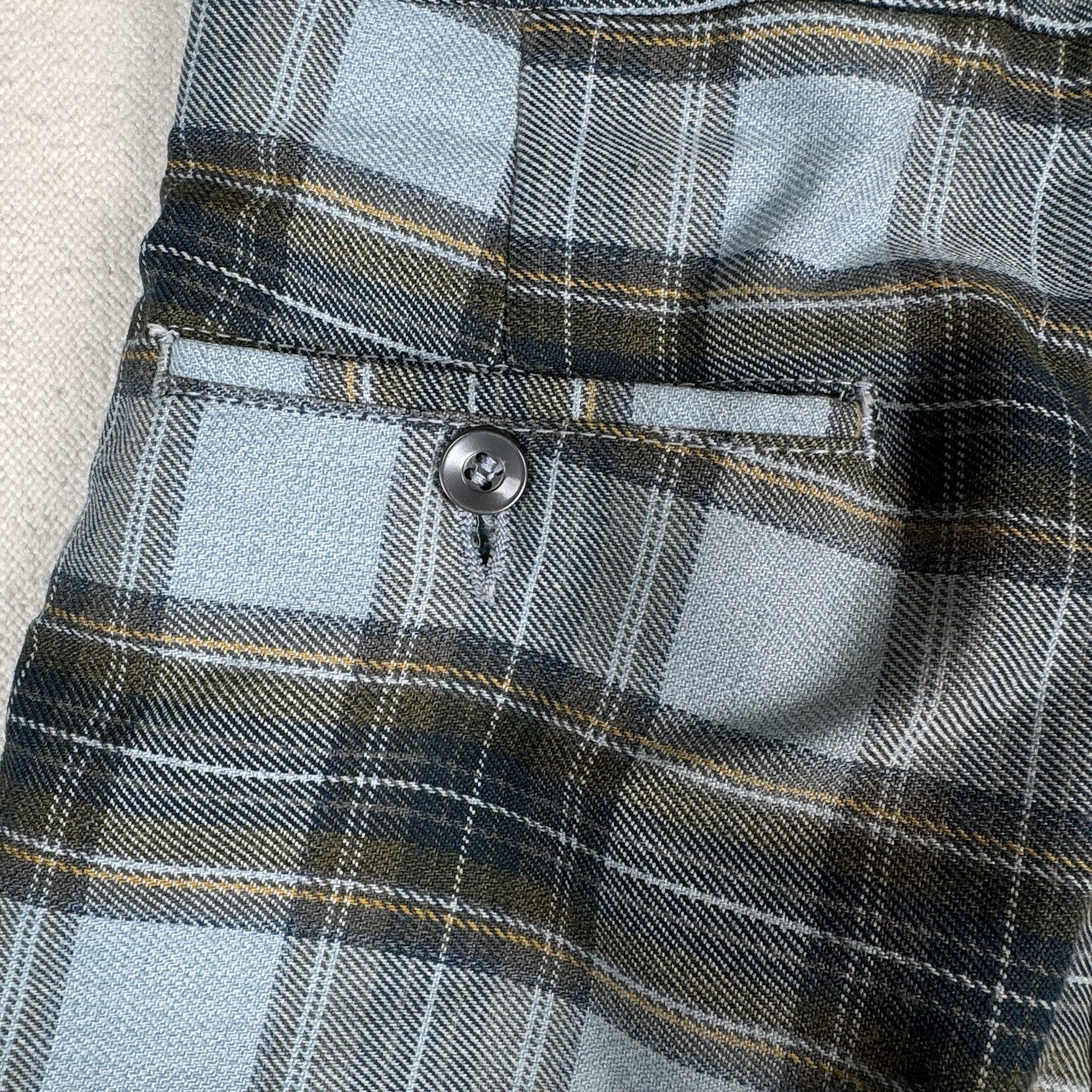 Vintage Lord And Taylor Kids Plaid Pants Blue Vail Sweatshirt Set 4-5T Preppy
