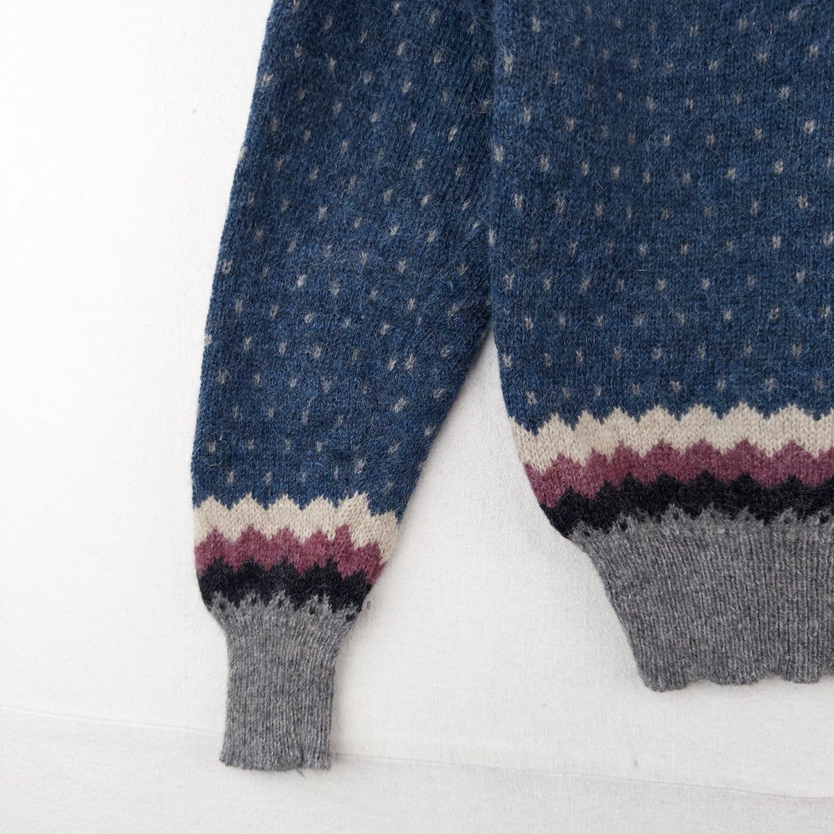90’s Vtg Woolrich Knit Sweater Wool Mohair Blend Fair Isle Men’s Medium