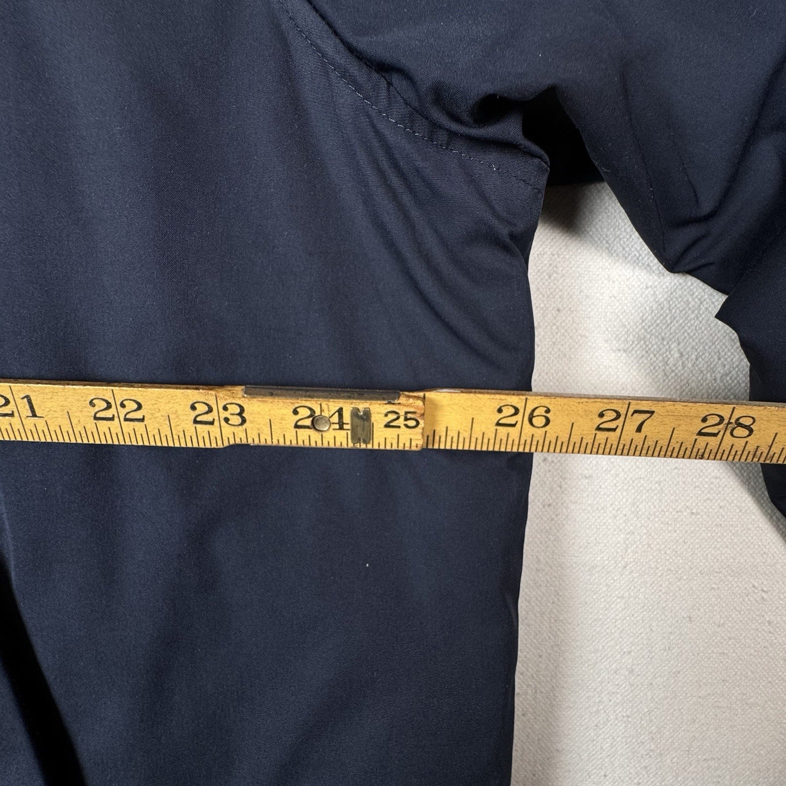 Vtg Polo Ralph Lauren 2XL Stowaway Hood Fleece Lined Harrington Bomber Jacket