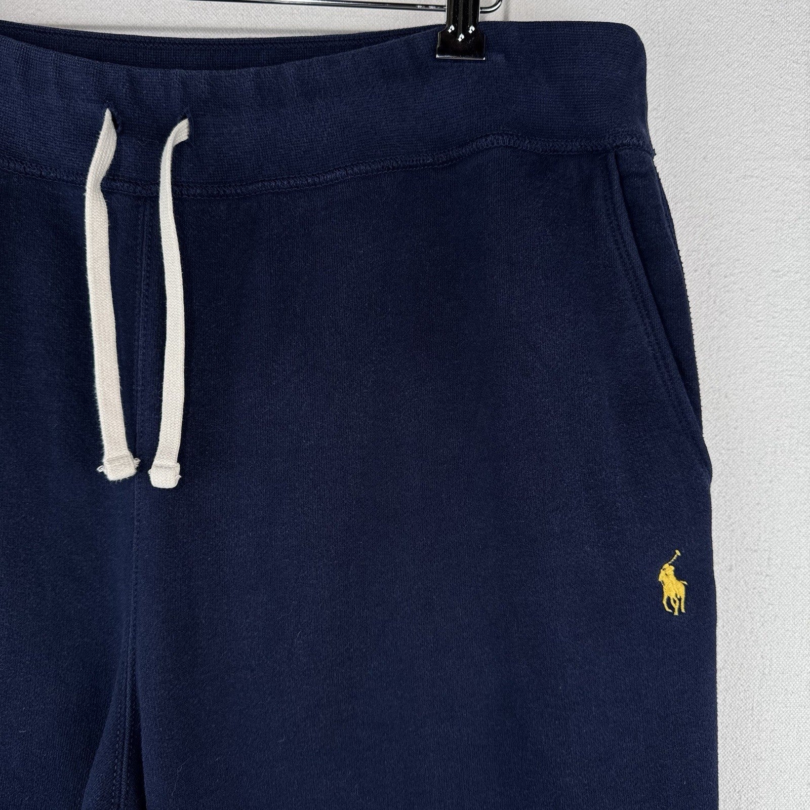 Polo Ralph Lauren Men’s 2XL Classic Navy Blue Fleece Sweatpants Baggy