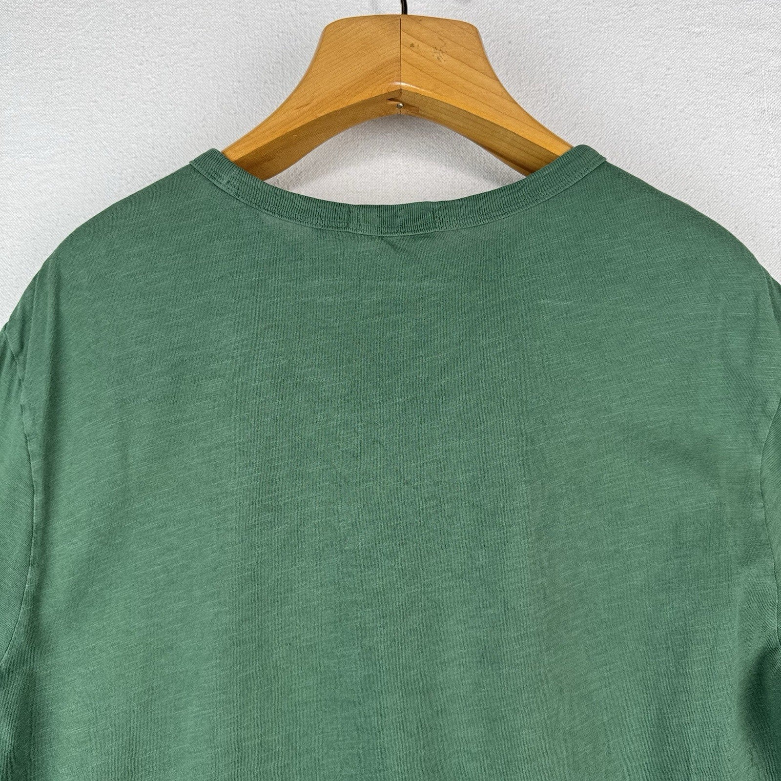 Polo Ralph Lauren Athletic Dept Light Weight Graphic Crew Neck Tee Green Mens L