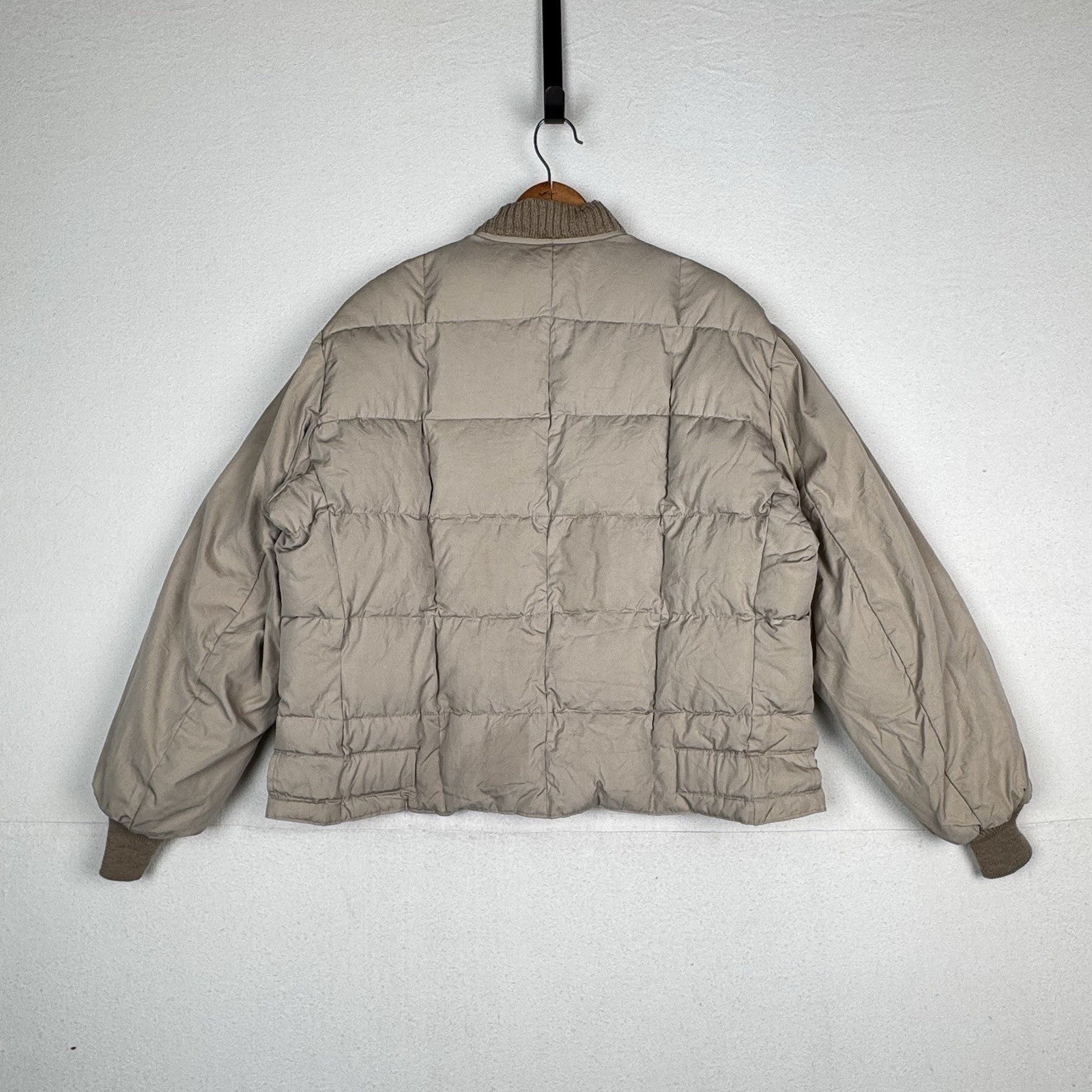 50-60’s Comfy Seattle Quilt Vintage Down Insulated Water Repellent Medium Jacket
