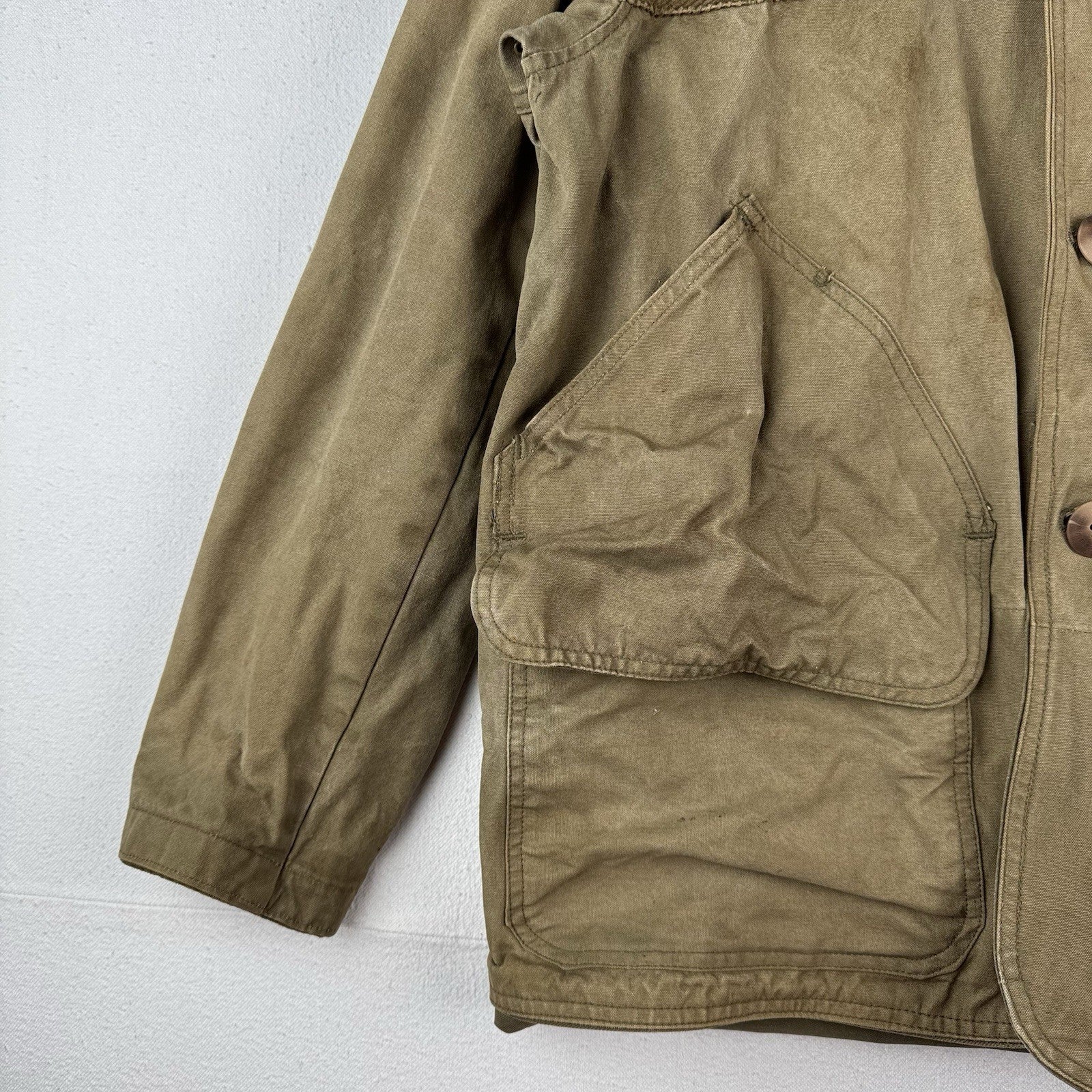 50’s Vintage Hetterick Mfg Co American Field Hunting Jacket Chore Coat USA 44”