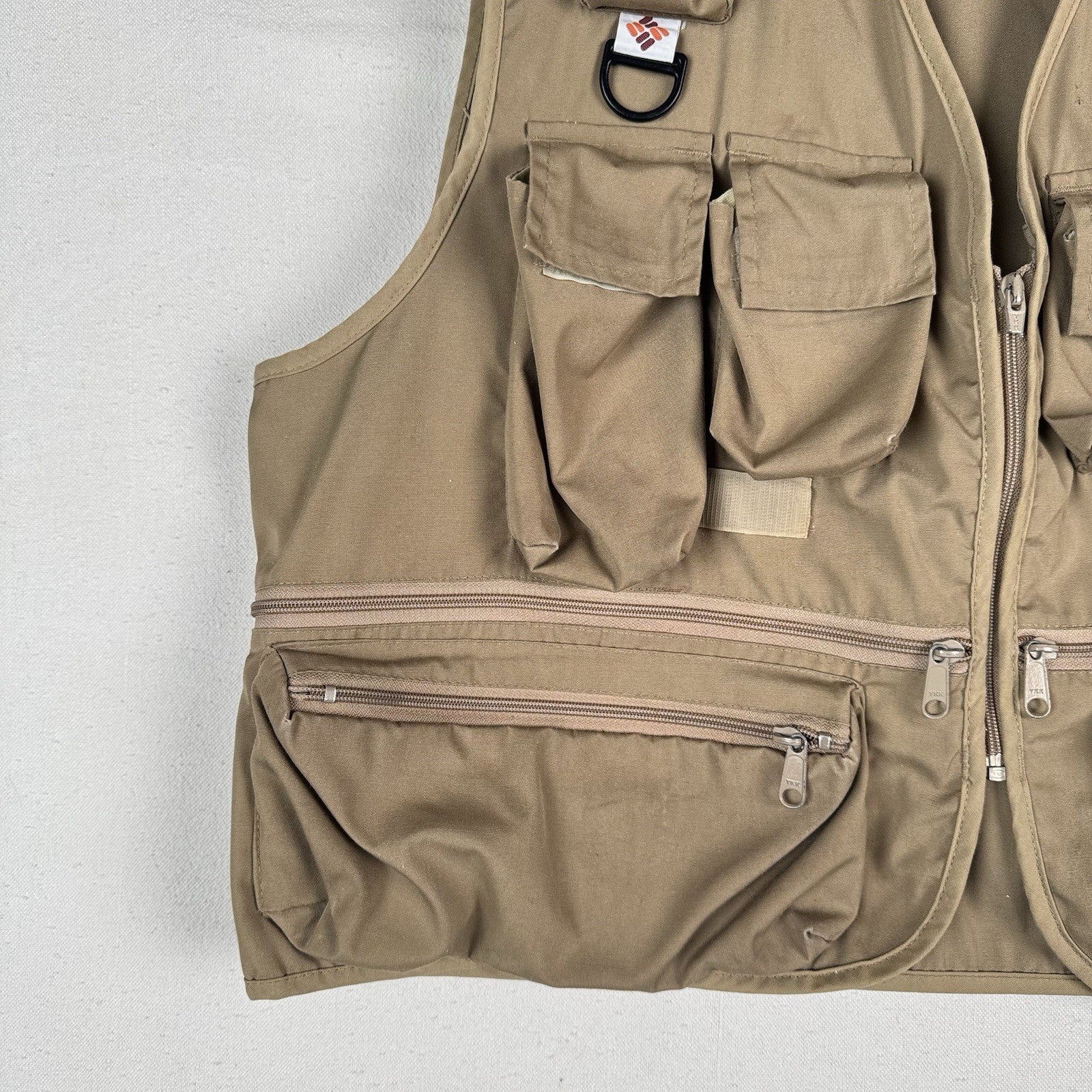 Vintage 80’s Columbia Sportswear 15 Pocket Fly Fishing Vest Men’s XL Made In USA