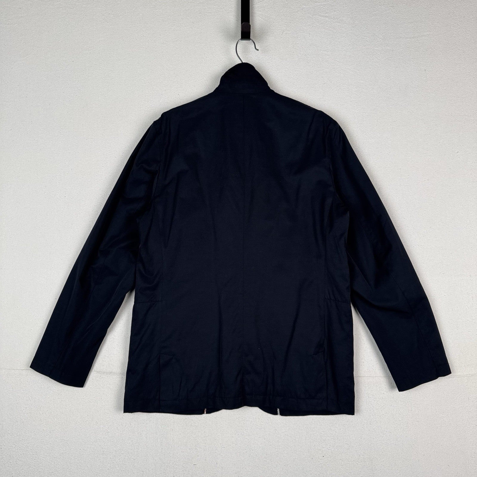 Brooks Brothers 346 Field Jacket Men’s Medium Blue Utility Barn Coat Lined *Read