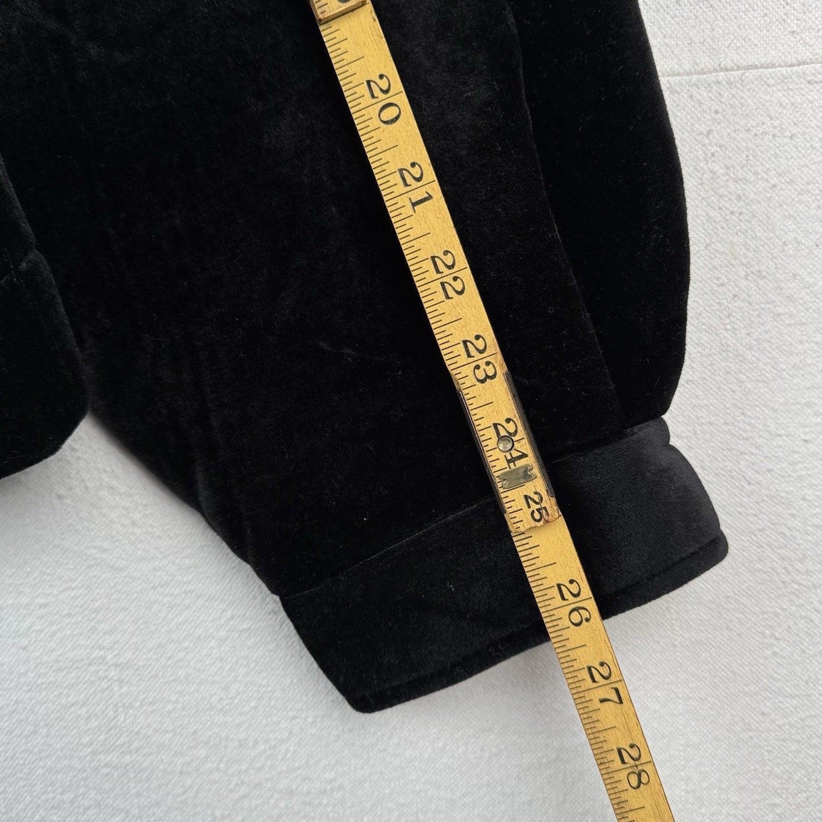 90’s Vtg Karl Kani Men’s 2XL XXL Black Velour Work Jacket Embroidered Logo Zip