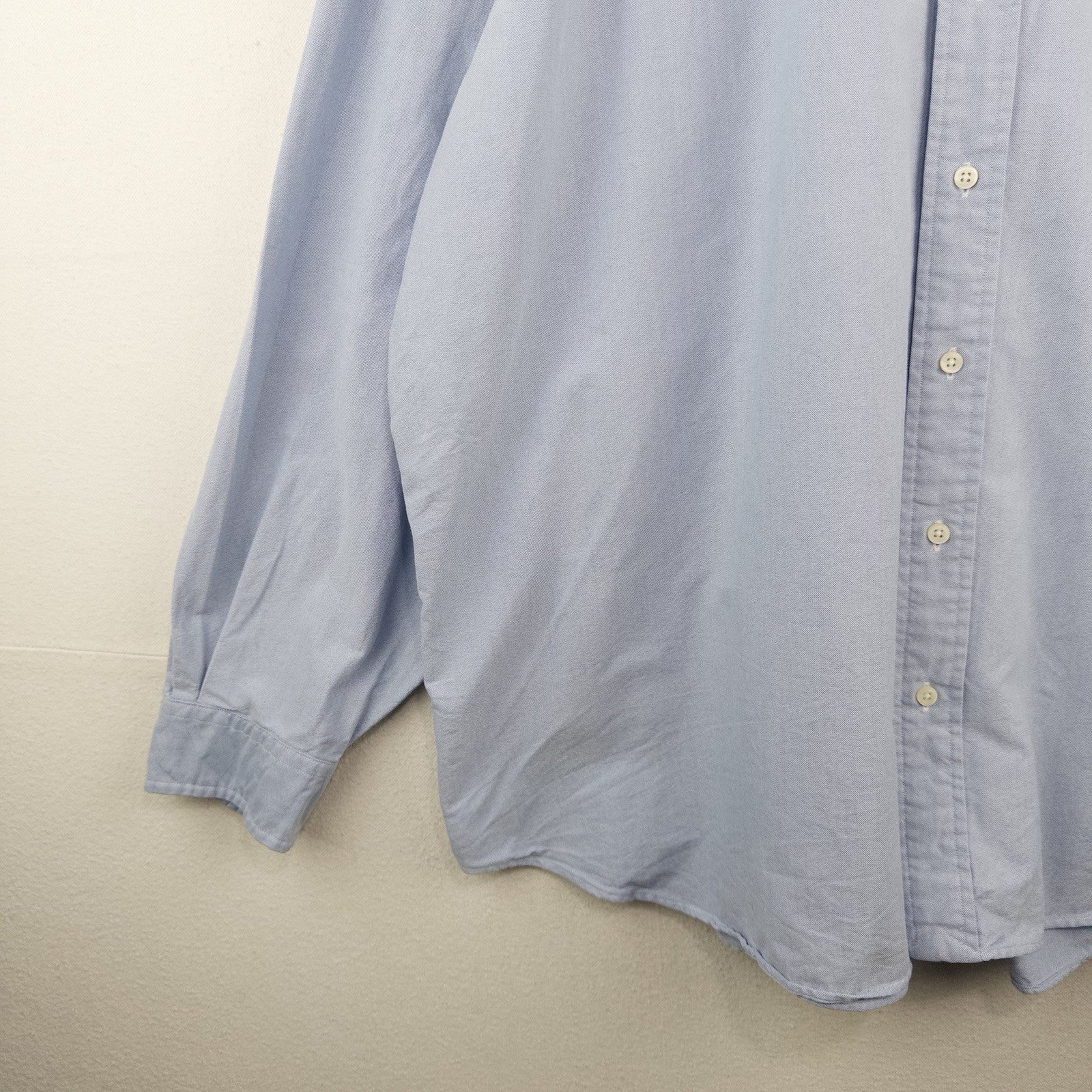 Ralph Lauren Oxford Shirt Mens Size 3XB Big Button Down Blue Long Sleeve Classic