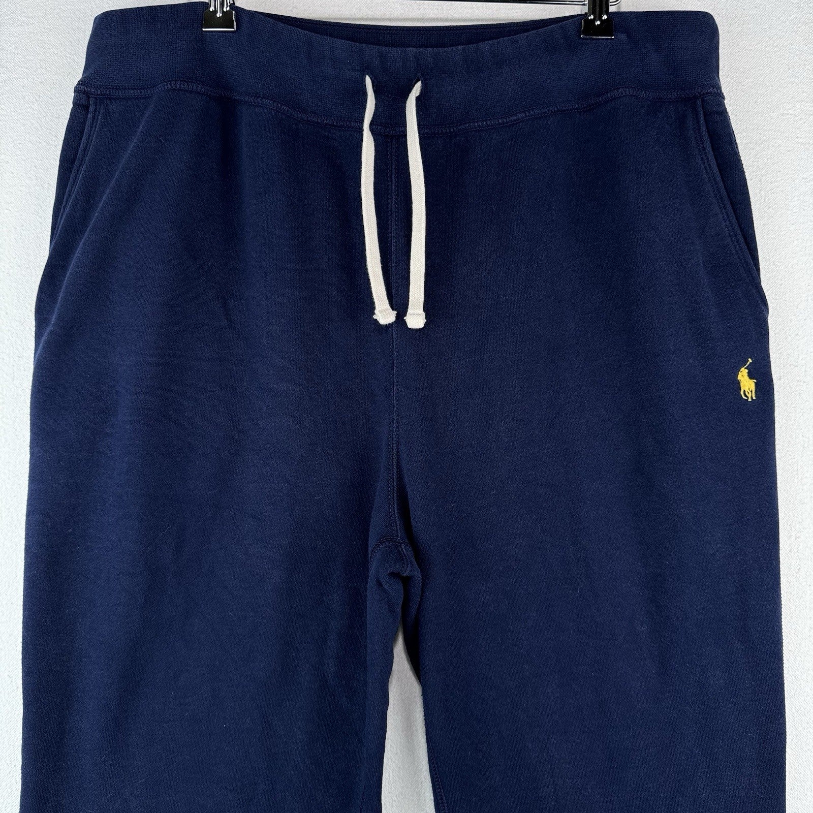 Polo Ralph Lauren Men’s 2XL Classic Navy Blue Fleece Sweatpants Baggy