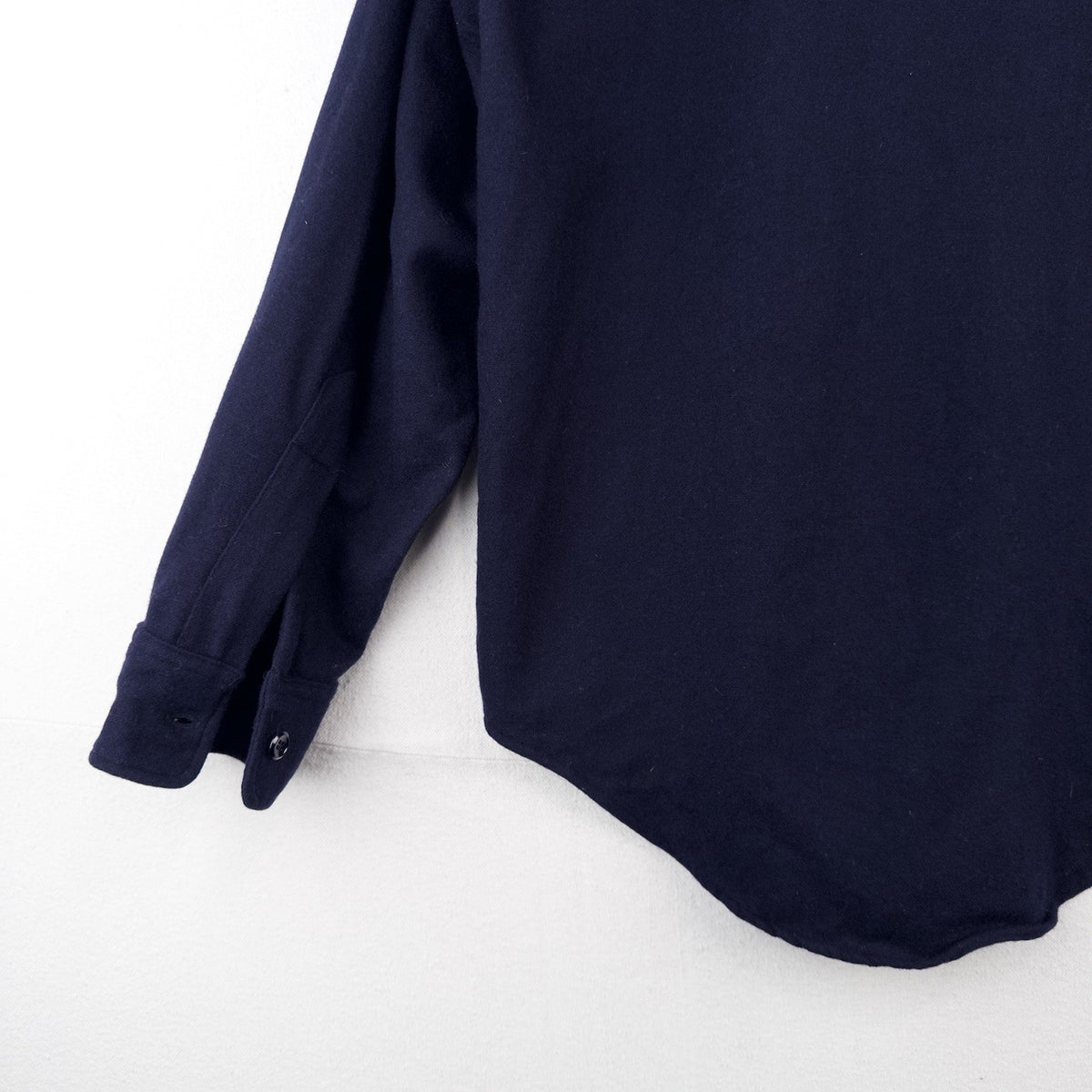 50’s Vintage Military Wool Navy Blue Shirt Elbeco Regulation Men’s 15.5 Large