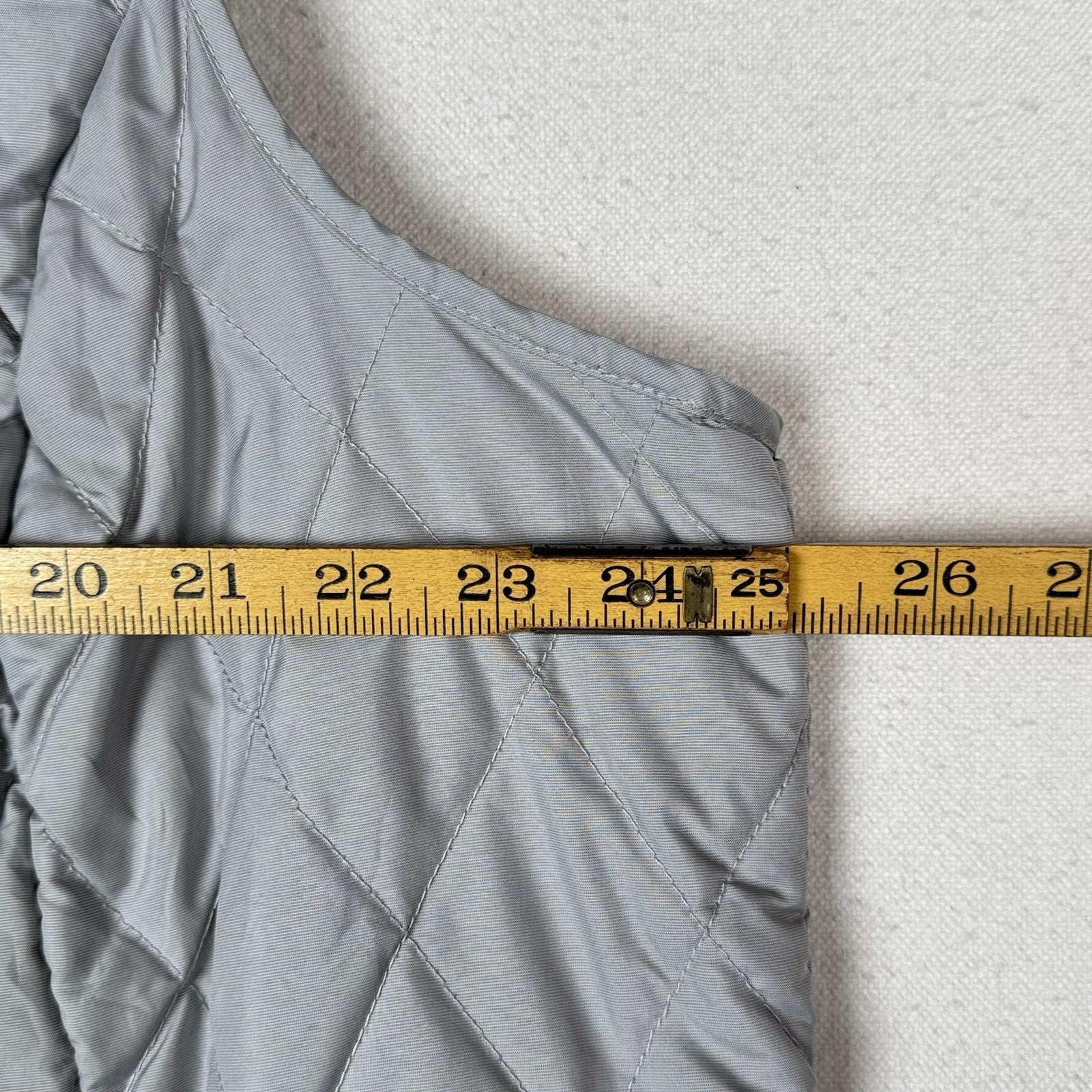 Eddie Bauer Women’s 3X Grey EB550 Premium Goose Down Cold Weather Vest