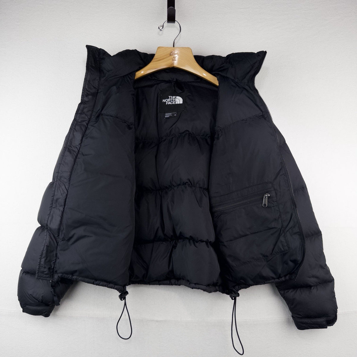 The North Face 1996 Retro Nuptse 700 Down Puffer Jacket Black/Black Mens Small