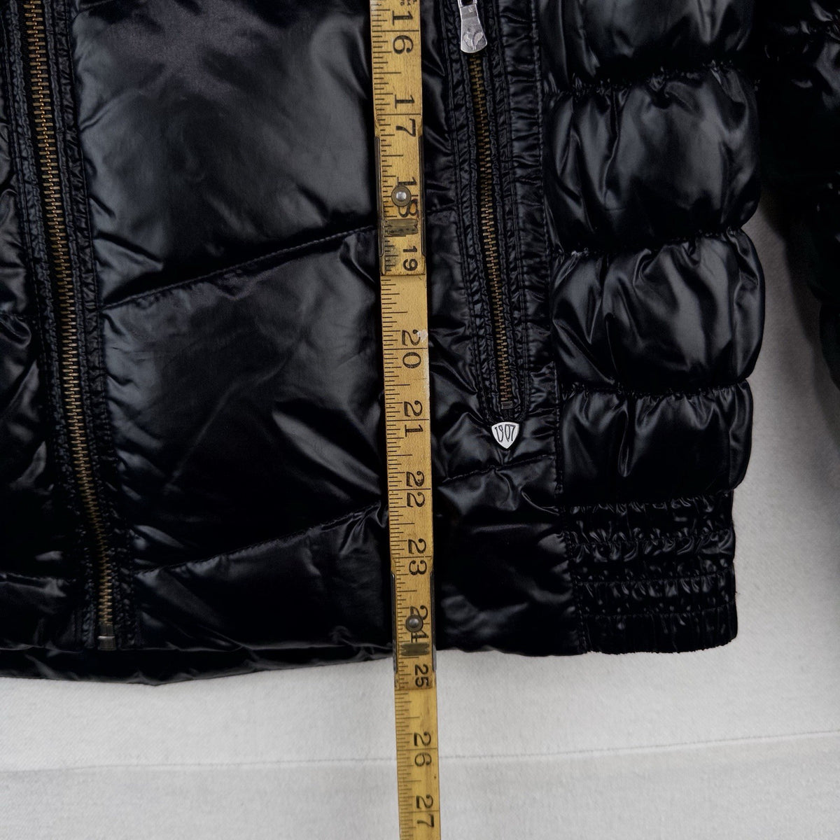 Rossignol Glossy Down Puffer Ski Jacket Women’s Large Quilted Black