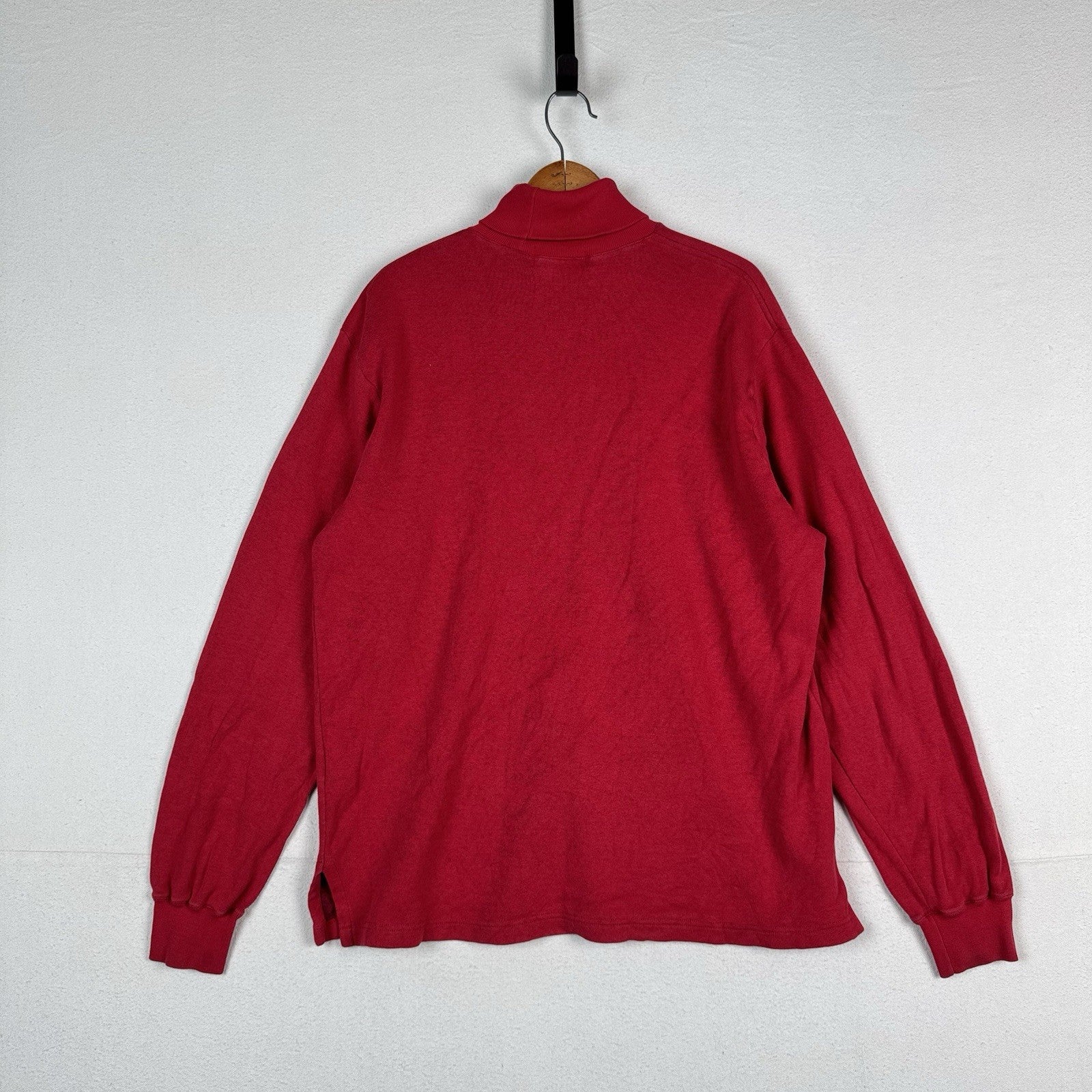 Vintage 90’s Men’s Large Ralph Lauren Polo Sport Spell Out Turtleneck Shirt USA