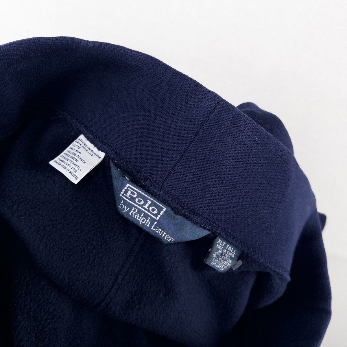 Polo Ralph Lauren Sweatpants Mens XLT Tall Blue Fleece Drawstring Cinch Ankle