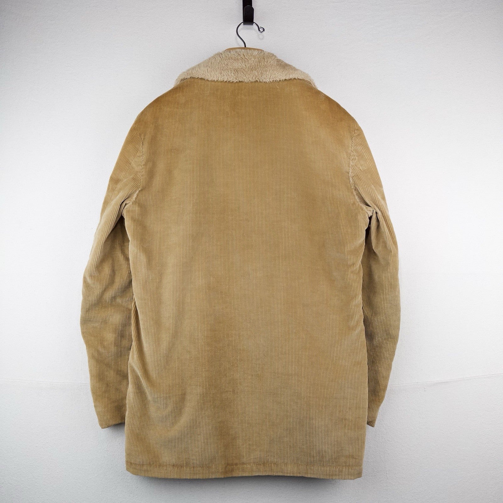 70’s Vtg Mcgregor Corduroy Sherpa Ranch Car Coat Men’s 42 Long Camel Brown