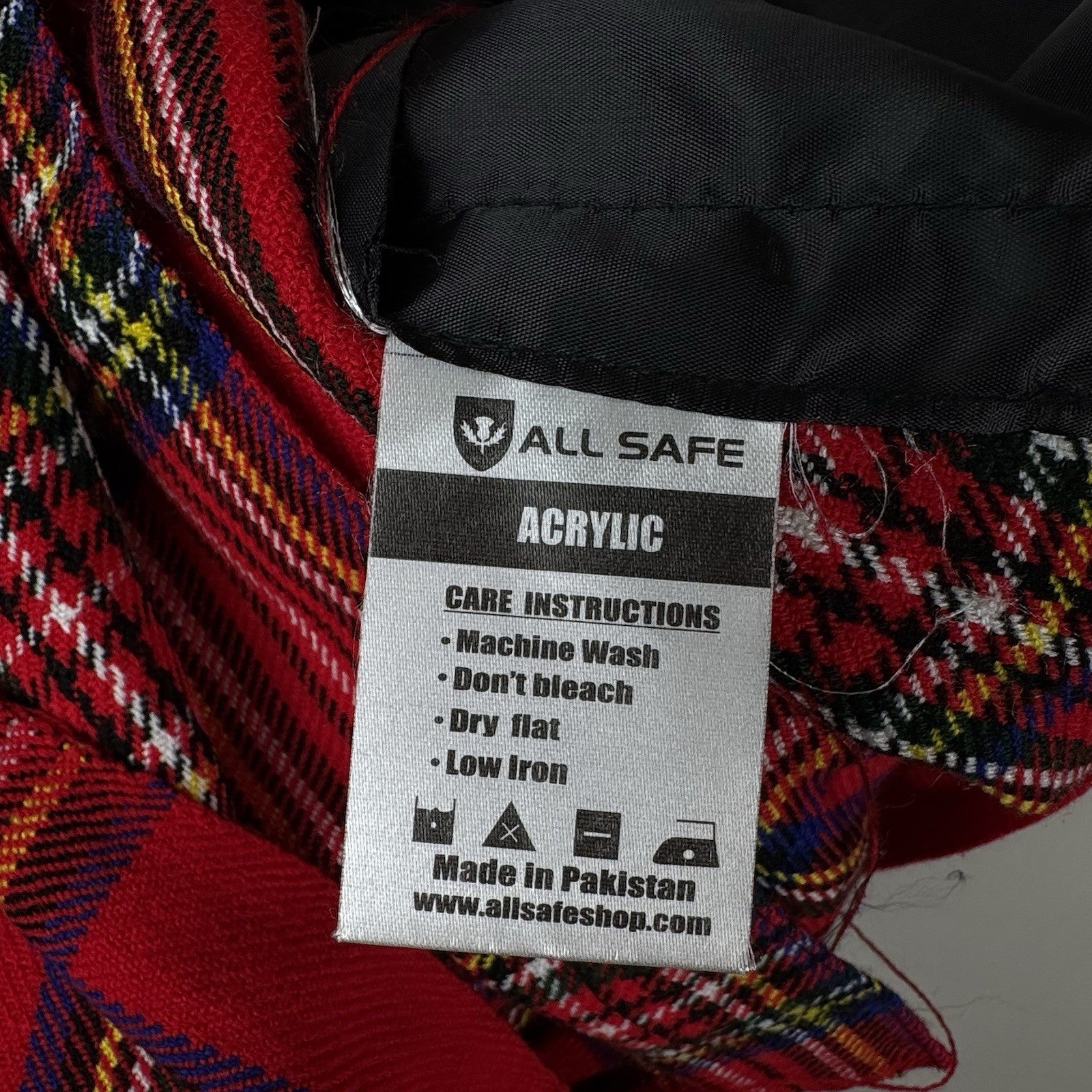 (Lot Of 2) Celtic Pro By Allsafe Traders Men’s Tartan Kilts Small (28) Blue/Red