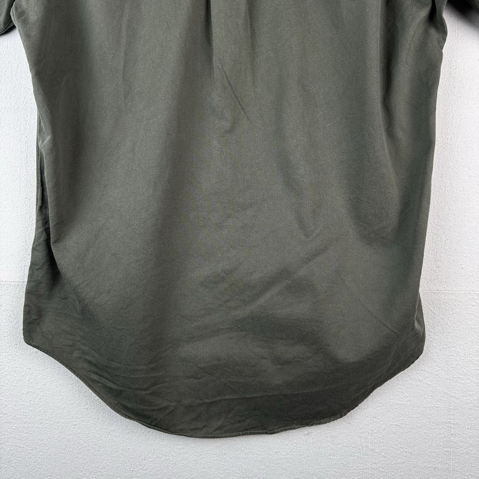 Vintage Ralph Lauren Men’s Medium Green Short Sleeve Button Down Shirt