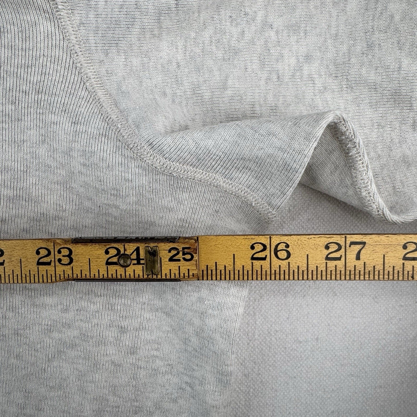 90’s Vintage Polo Sport Ralph Lauren Henley Shirt Oatmeal Heather Beige Men's XL