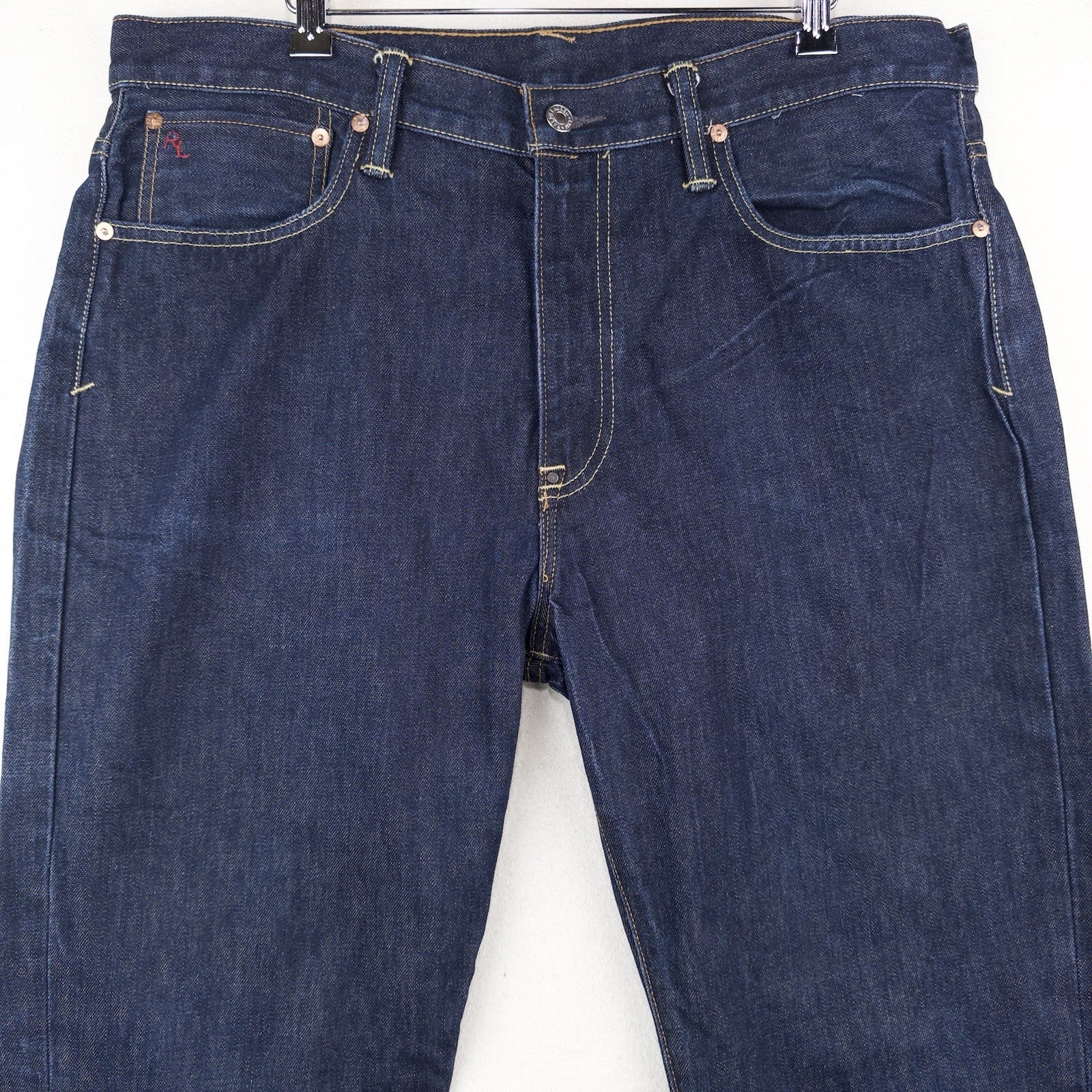 Polo Ralph Lauren Vintage 67 Straight Leg Jeans Men’s 36x34 Dark Wash