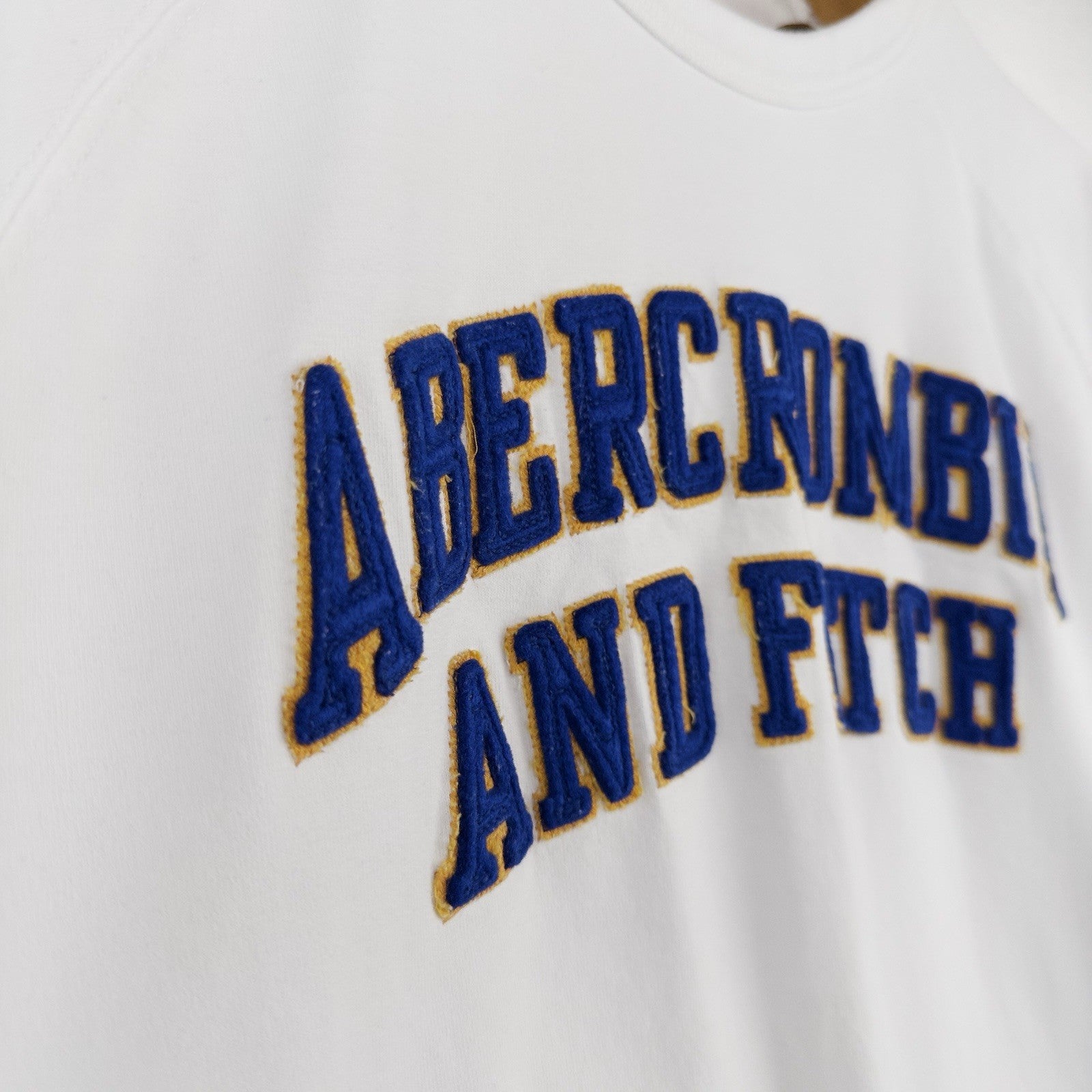 90’s Vtg Abercrombie & Fitch L Heavy Weight Long Sleeve Muscle T-shirt Felt